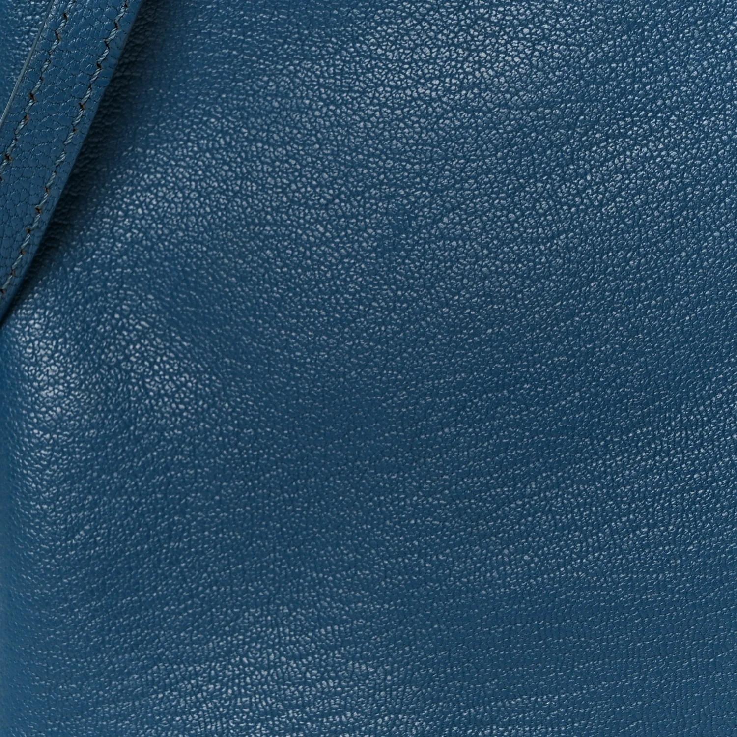 Goatskin Small Trio Crossbody Bag Blue - Image 12