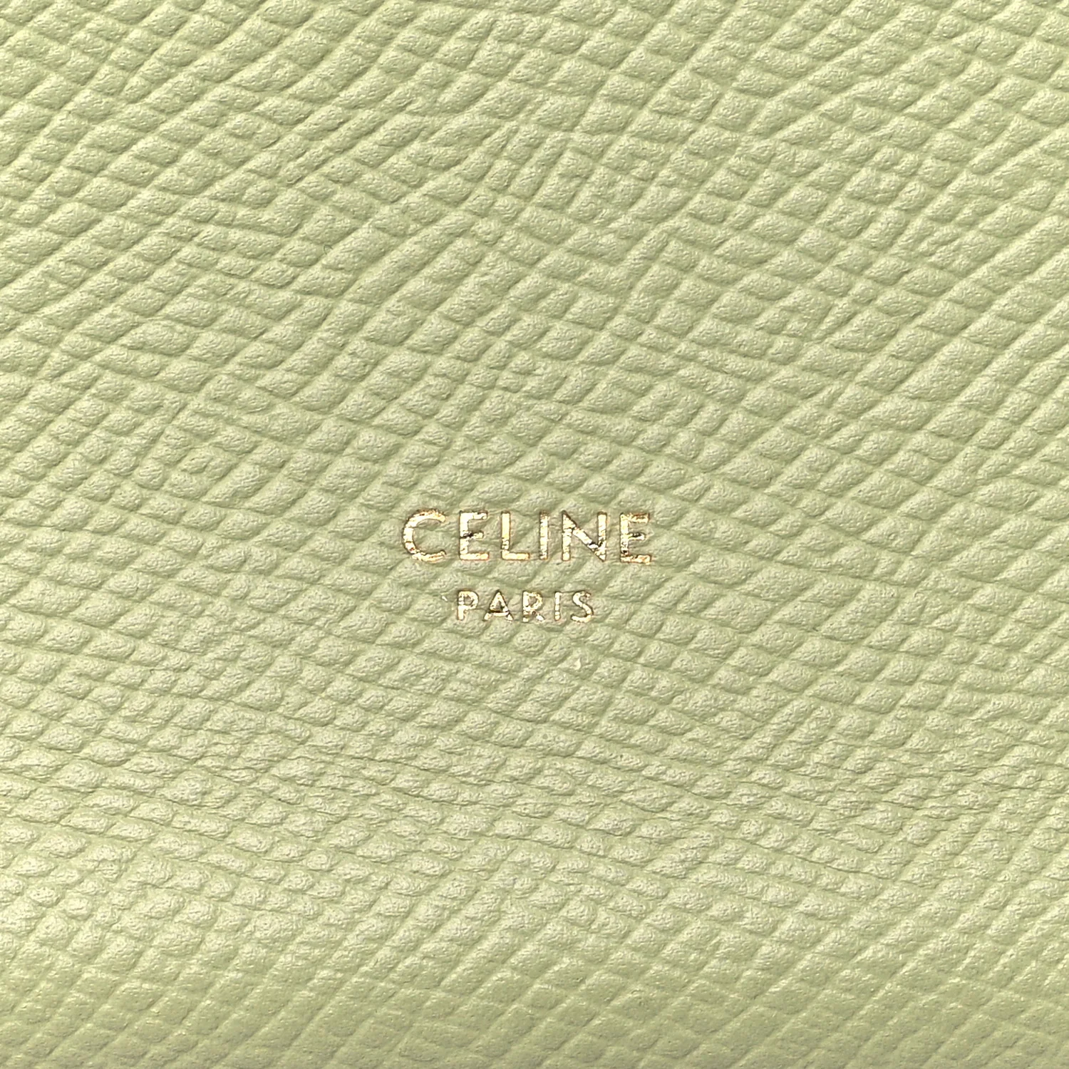 Grained Calfskin Medium Multifunction Strap Wallet Sage Lilas - Image 6