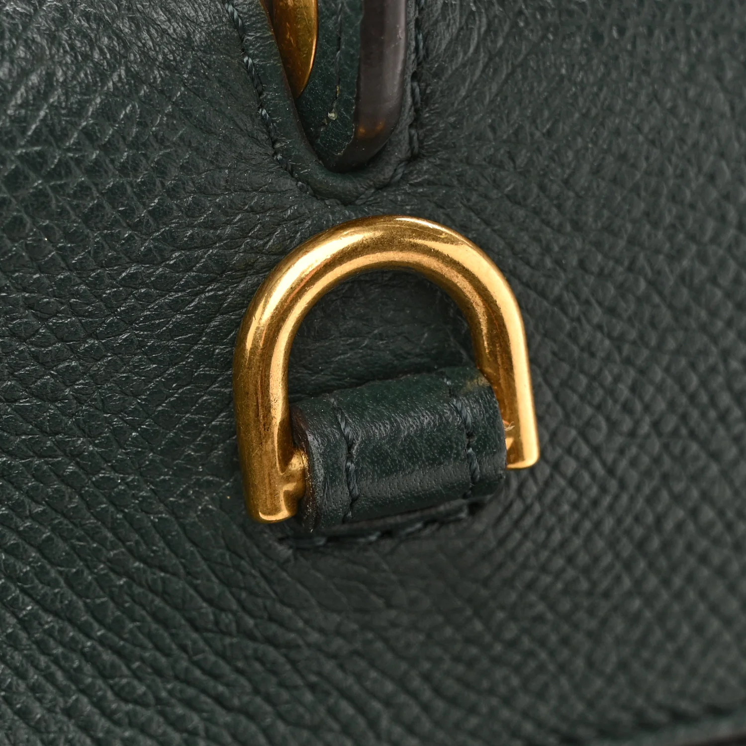 Grained Calfskin Micro Belt Bag Amazone - Image 12