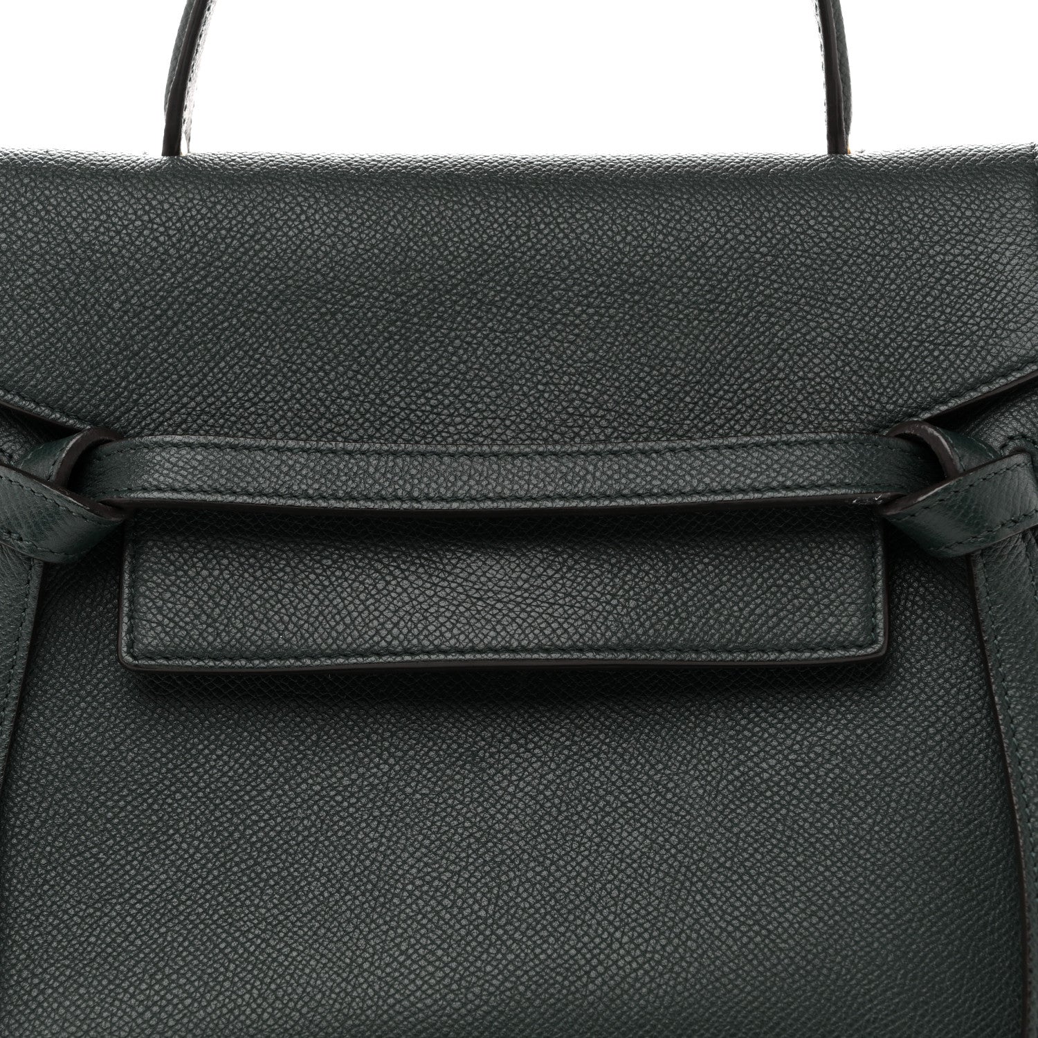 Grained Calfskin Micro Belt Bag Amazone - Image 8