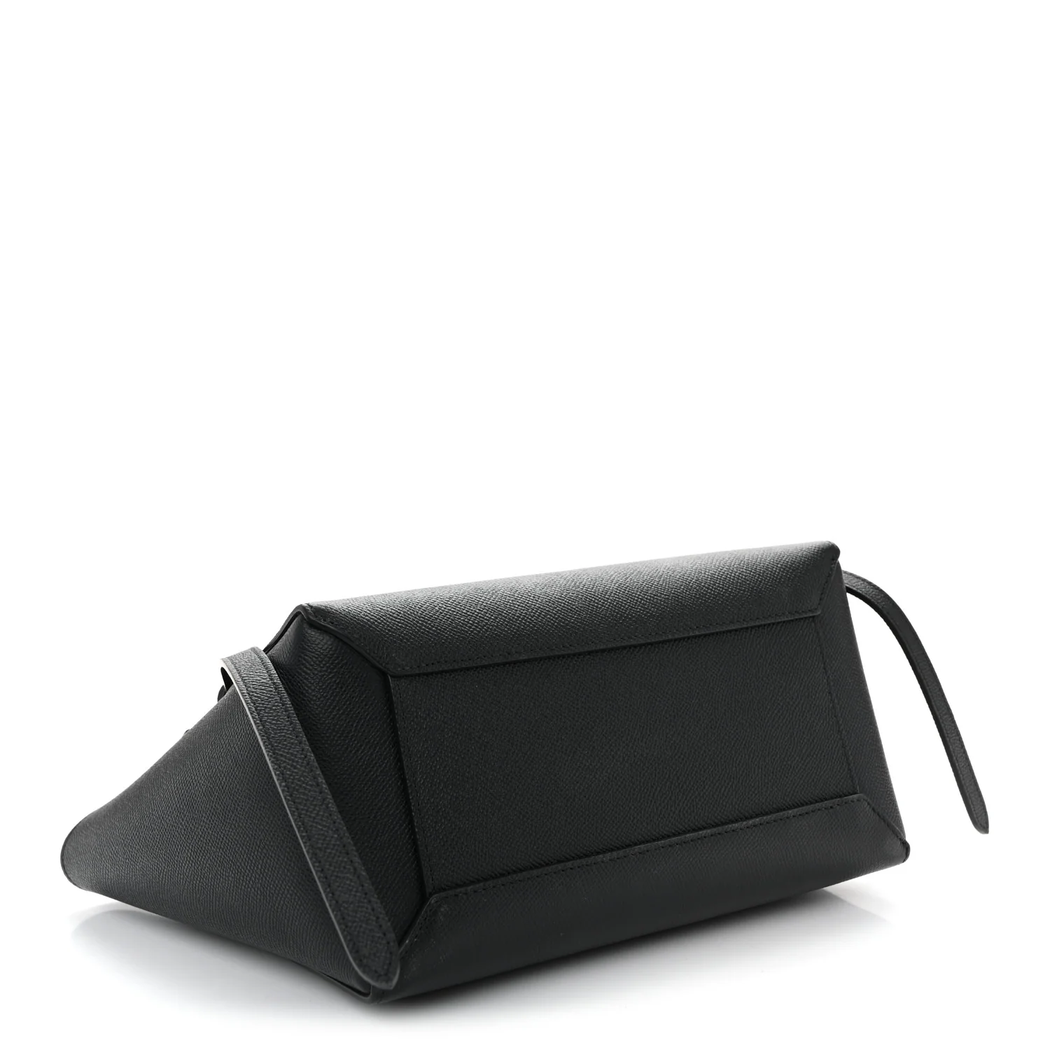 Grained Calfskin Micro Belt Bag Black - Image 4
