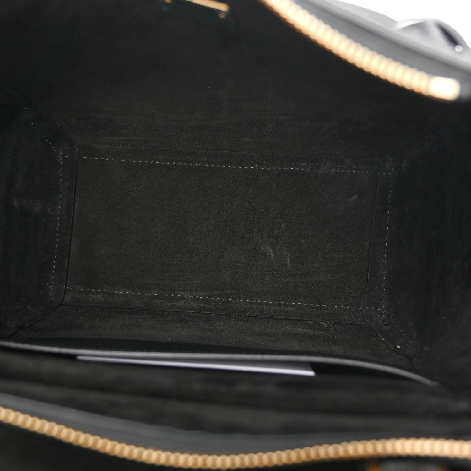 Grained Calfskin Micro Belt Bag Black - Image 5