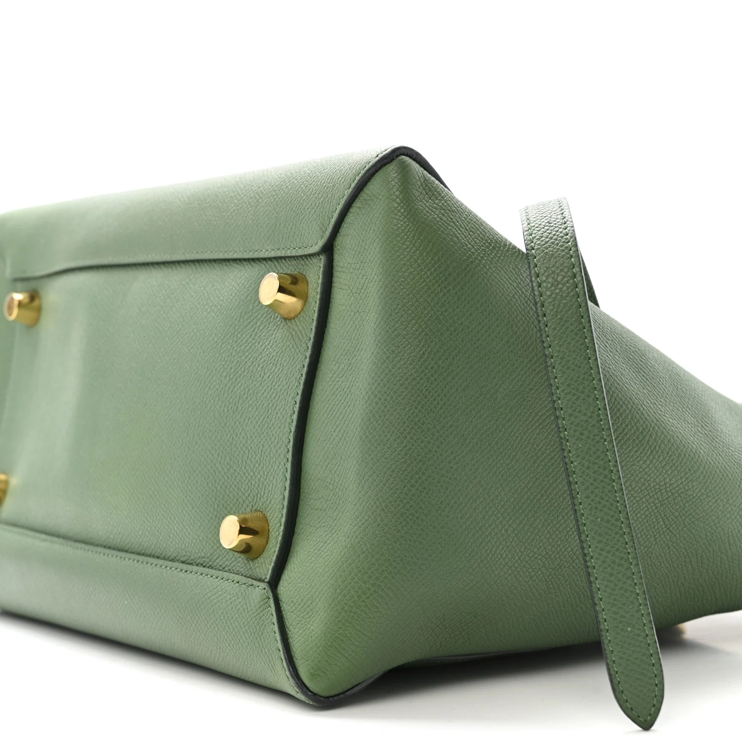 Grained Calfskin Mini Belt Bag Mint - Image 8