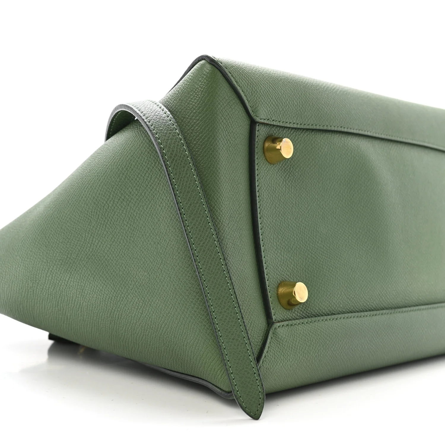 Grained Calfskin Mini Belt Bag Mint - Image 9