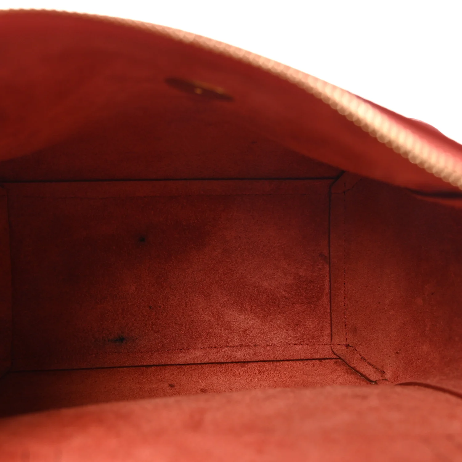 Grained Calfskin Nano Belt Bag Coral - Image 5