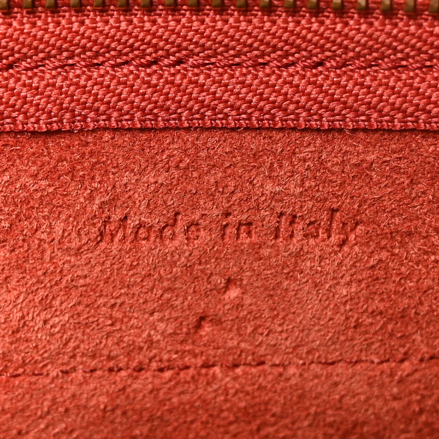 Grained Calfskin Nano Belt Bag Coral - Image 7