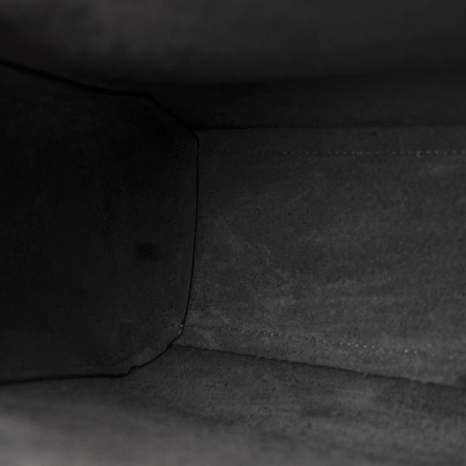Grained Calfskin Nano Belt Bag Grey - Image 11