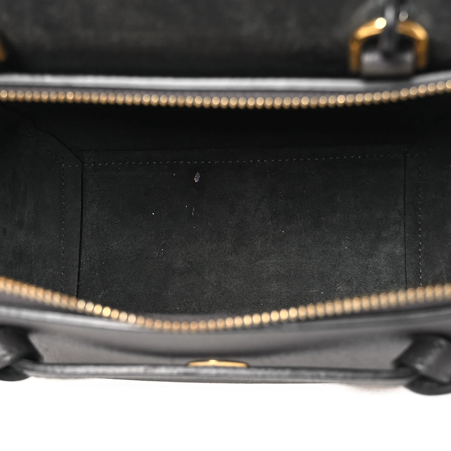 Grained Calfskin Nano Belt Bag Grey - Image 4