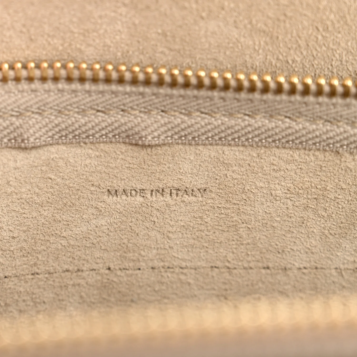 Grained Calfskin Nano Belt Bag Light Taupe - Image 7
