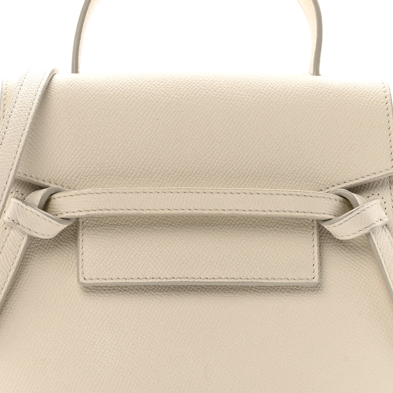 Grained Calfskin Nano Belt Bag Linen - Image 8