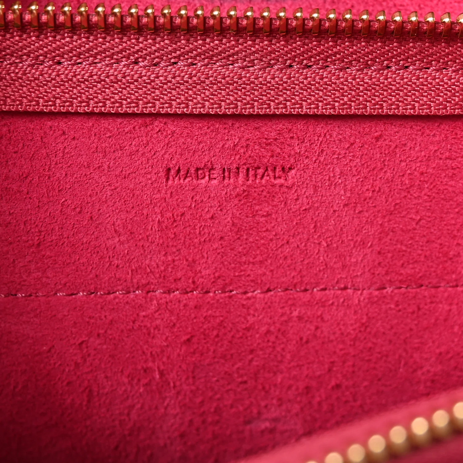 Grained Calfskin Nano Belt Bag Raspberry - Image 7