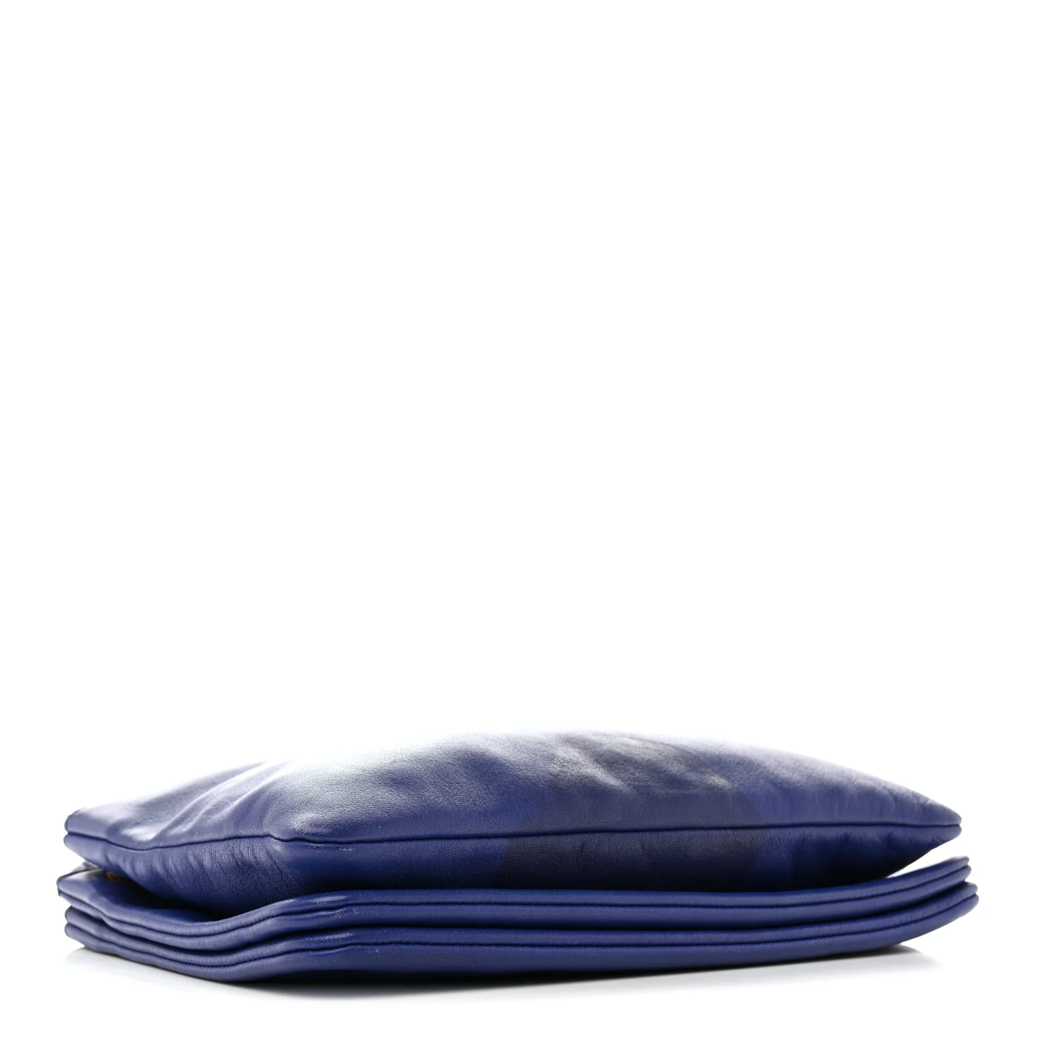 Lambskin Large Trio Crossbody Bag Indigo - Image 4