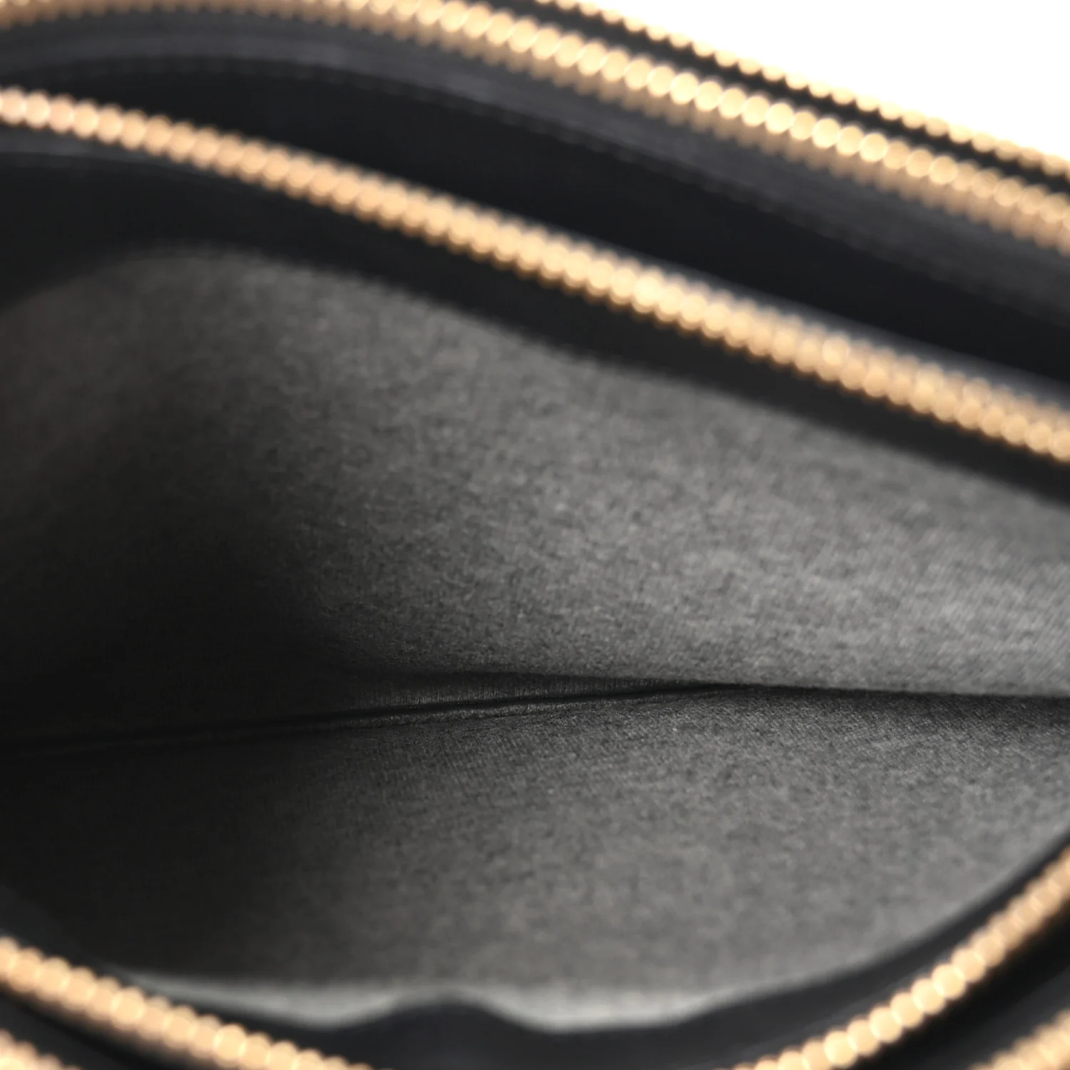 Lambskin Small Trio Crossbody Bag Black - Image 5