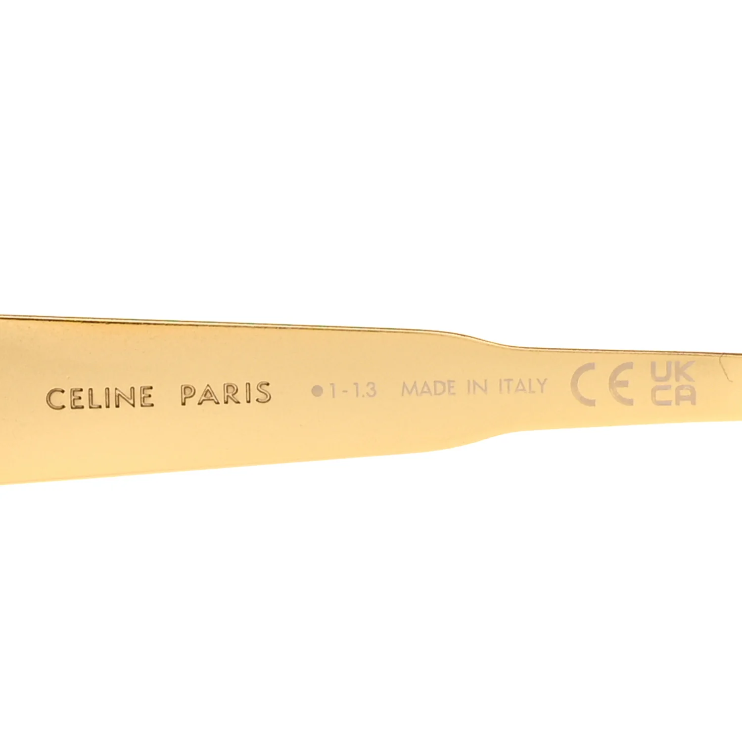 Metal Triomphe 01 Sunglasses CL40235U Gold Green - Image 5
