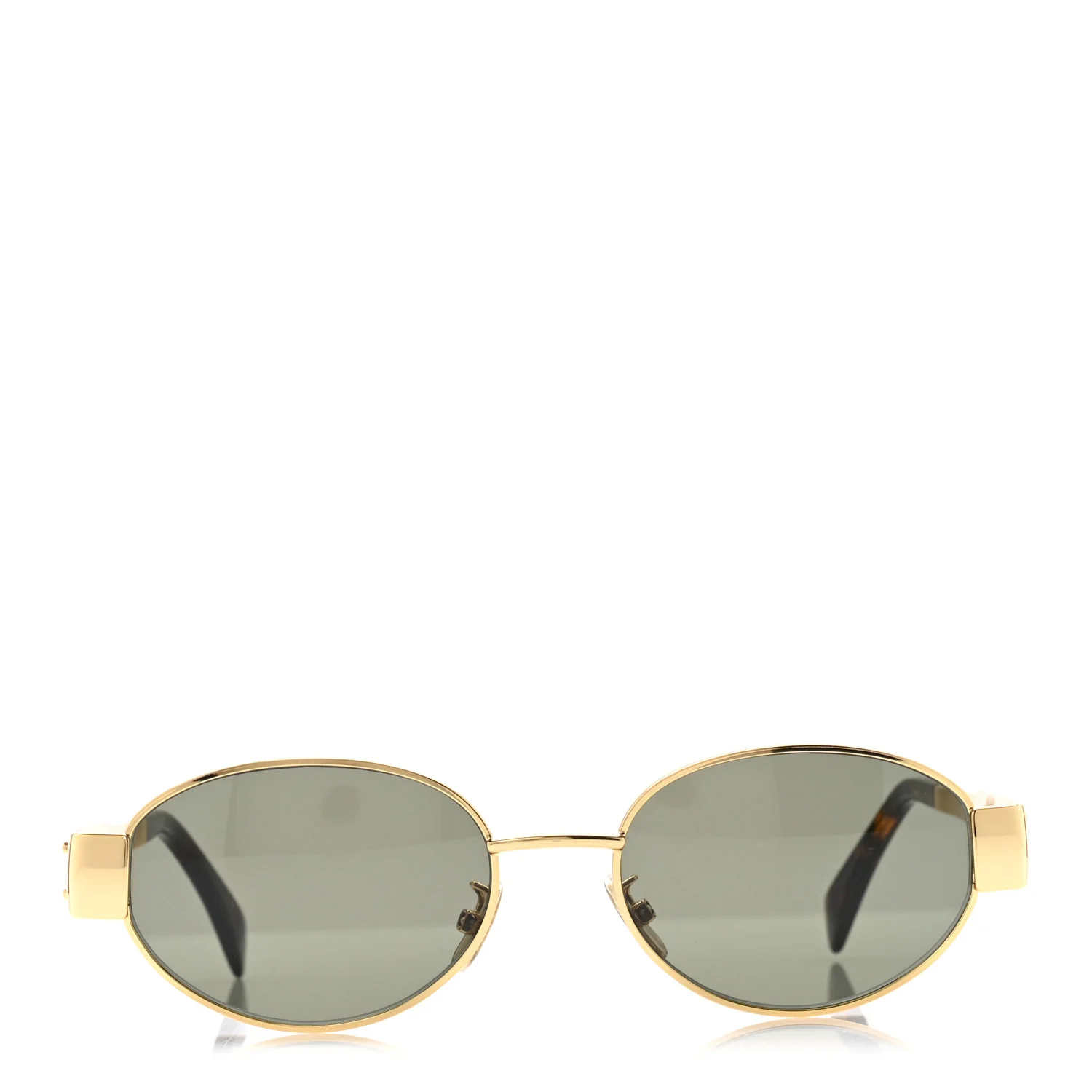 Metal Triomphe 01 Sunglasses CL40235U Gold Green - Image 2