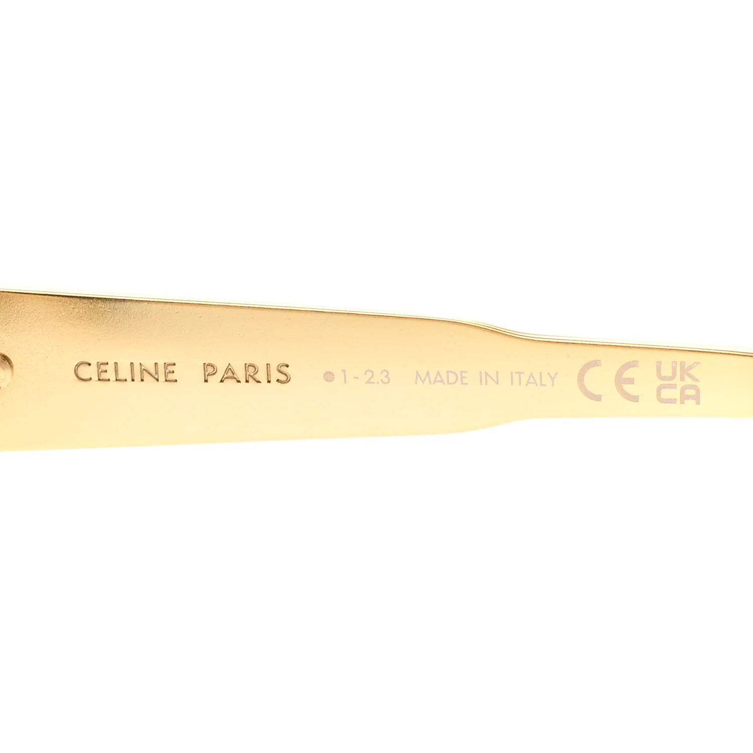 Metal Triomphe 01 Sunglasses CL40235U Gold Green - Image 5