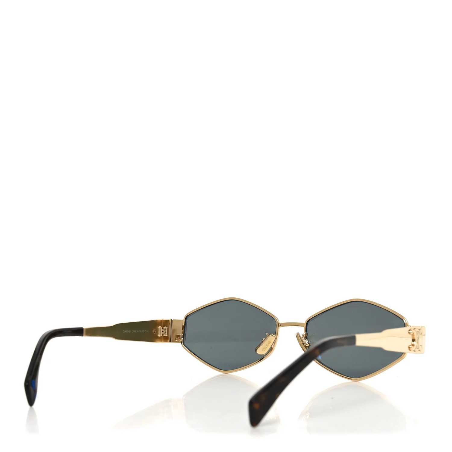 Metal Triomphe 02 Sunglasses CL40254U Rose Gold Brown - Image 4