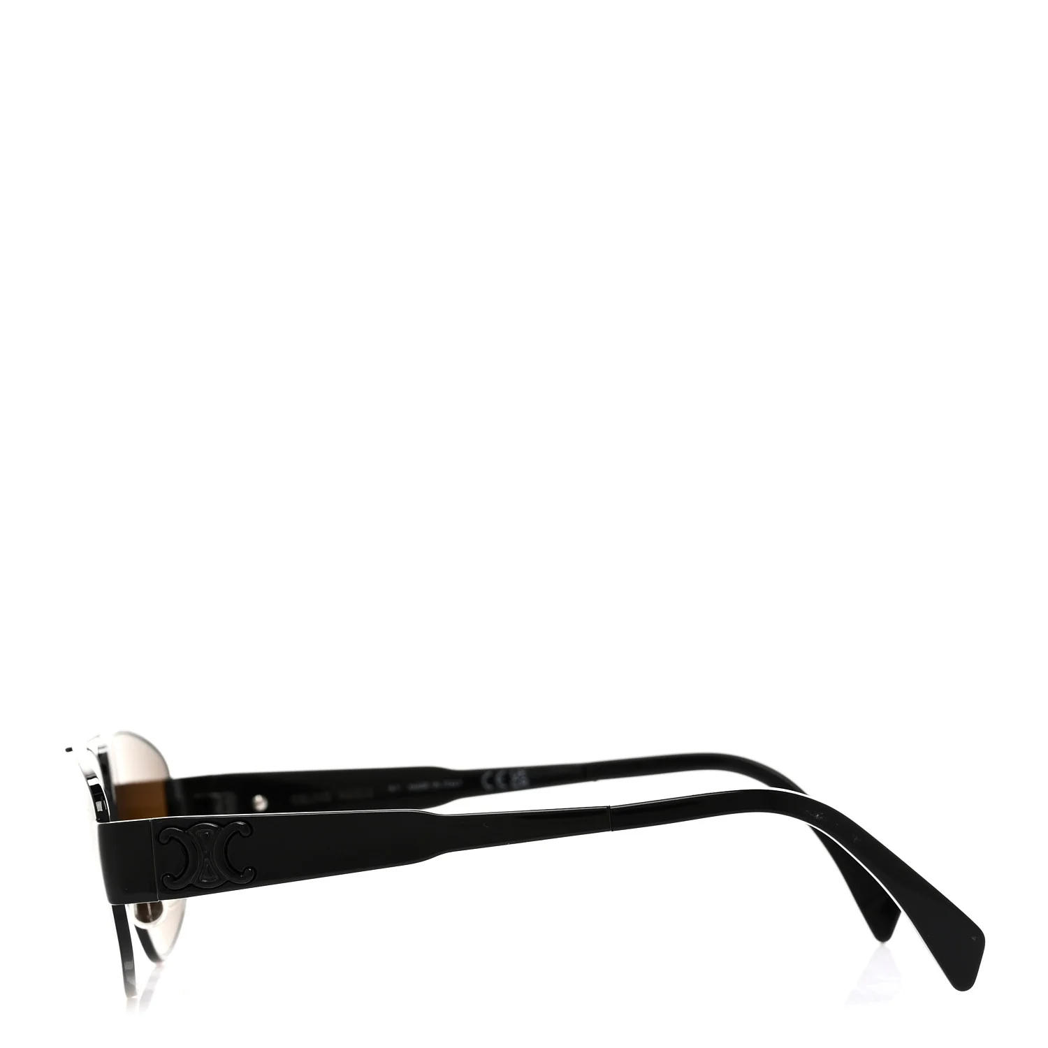 Metal Triomphe 03 Sunglasses CL40281U Black Brown - Image 3