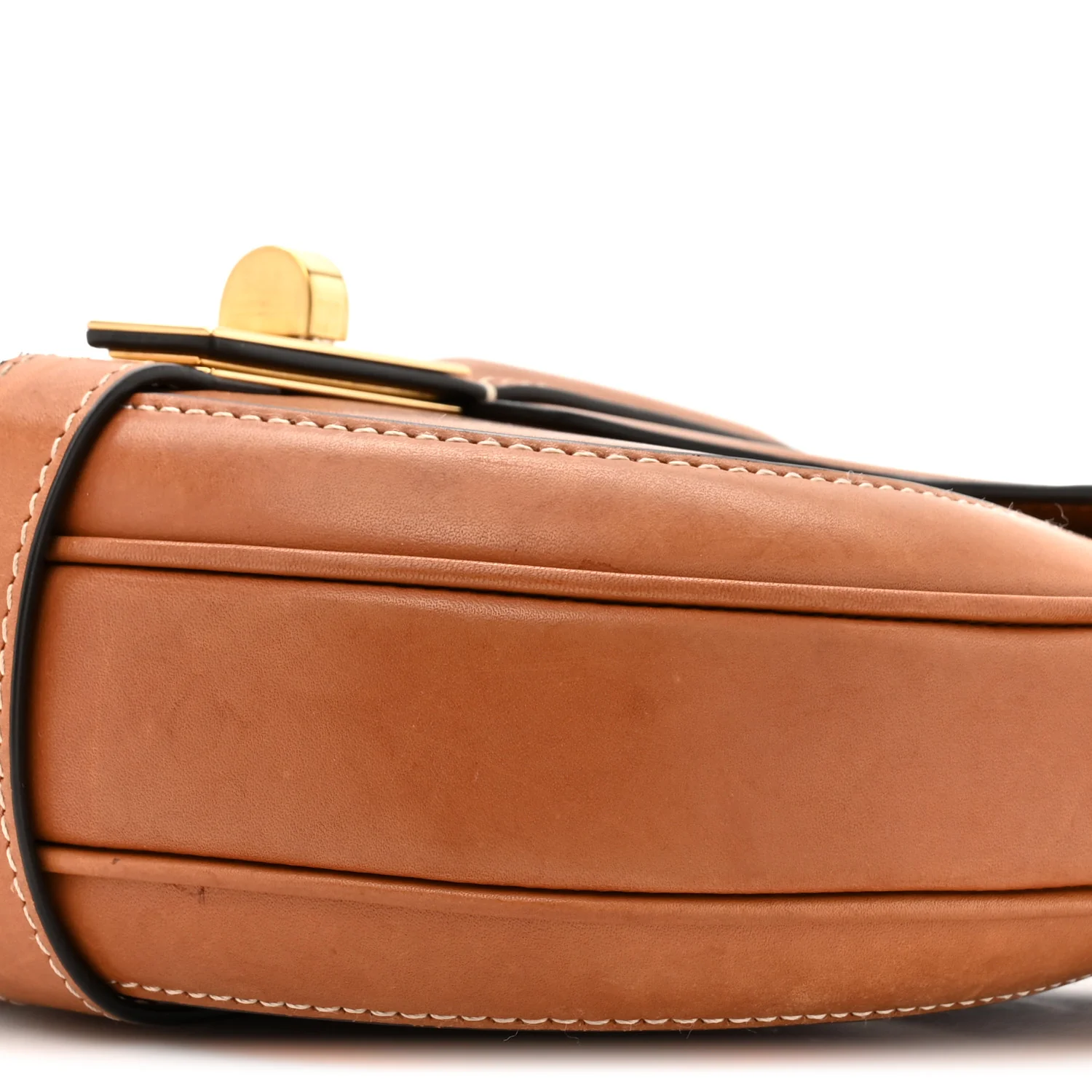 Natural Calfskin Besace Small 16 Tan - Image 9