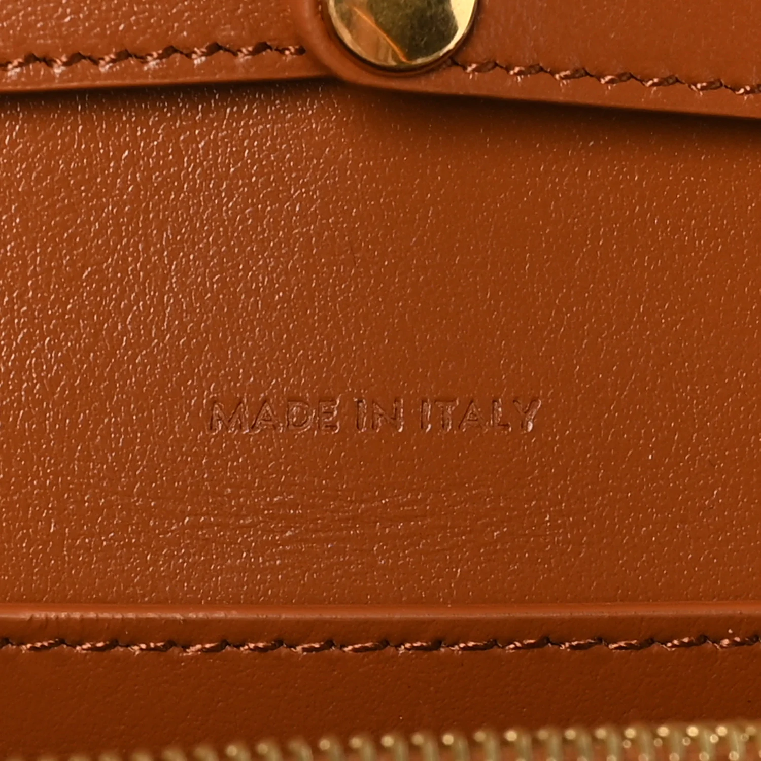 Natural Calfskin Besace Small 16 Wallet on Chain Tan - Image 7