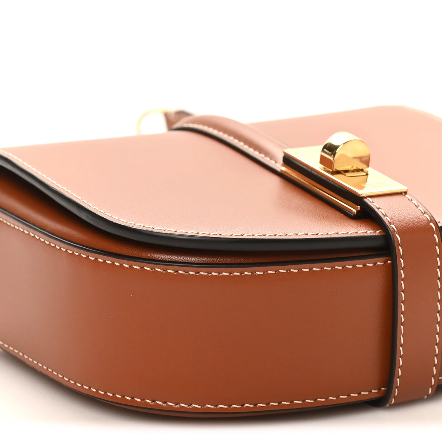 Natural Calfskin Besace Small 16 Wallet on Chain Tan - Image 9