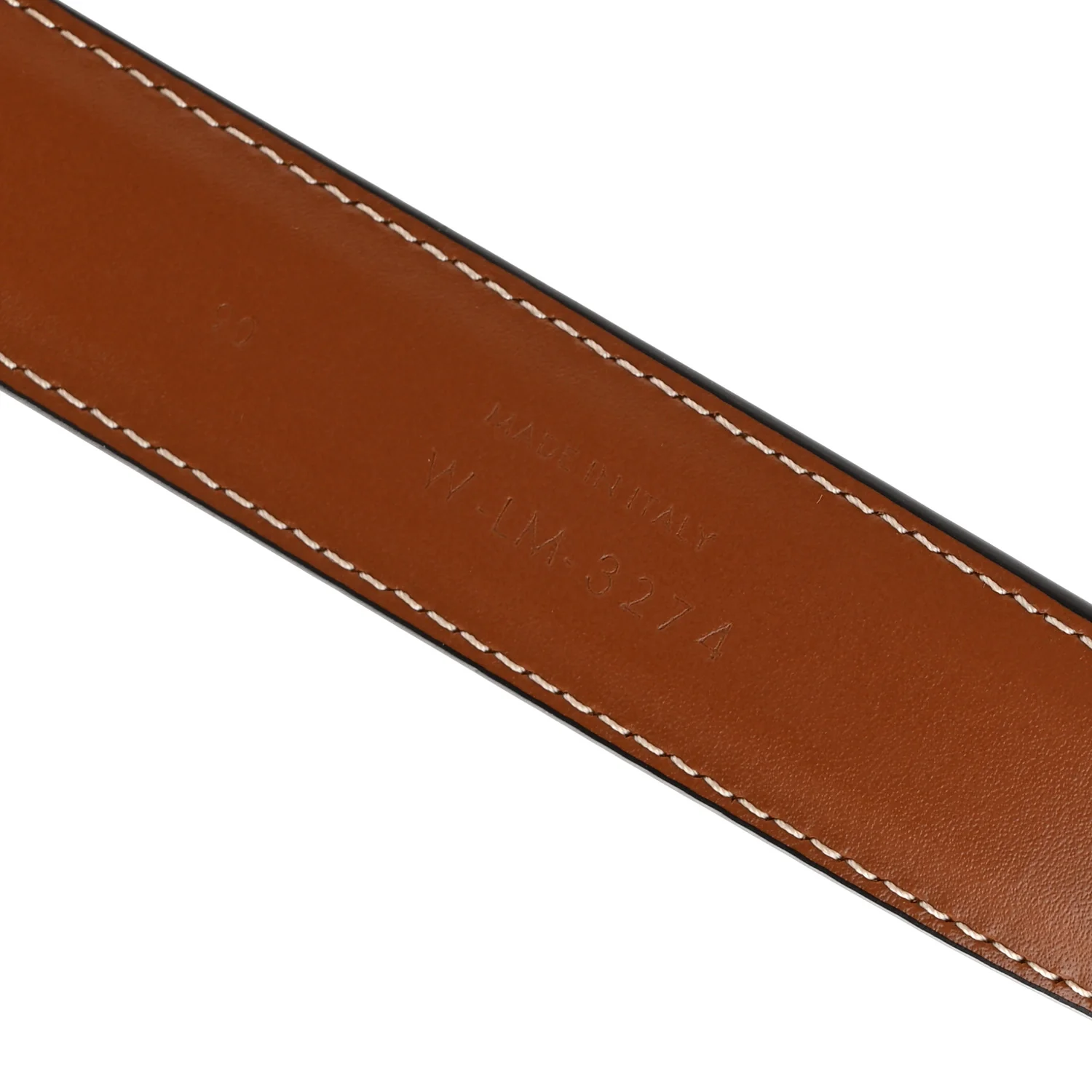 Natural Calfskin Medium 25mm Triomphe Belt 90 36 Tan - Image 3