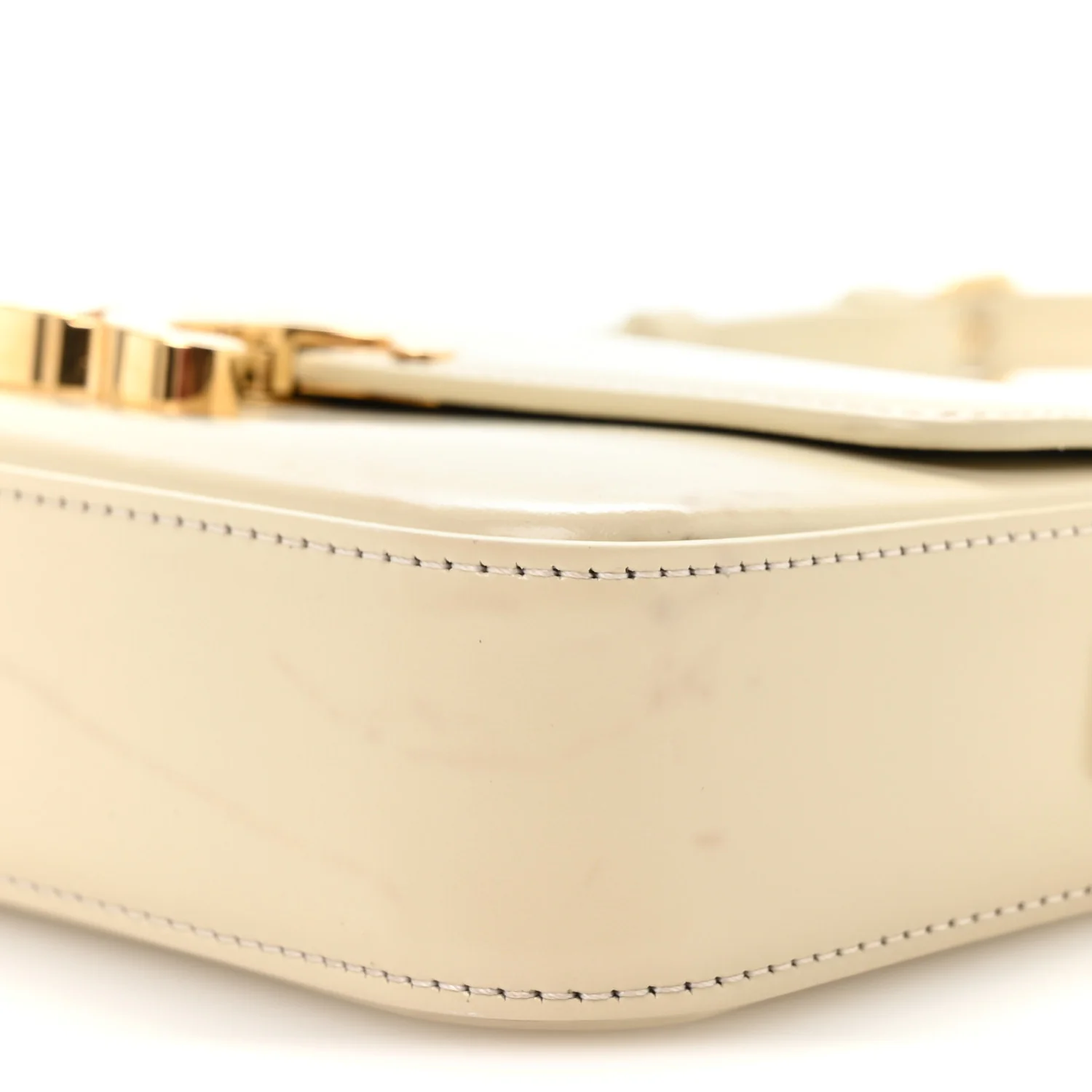 Natural Calfskin Triomphe Shoulder Bag Pampa - Image 11