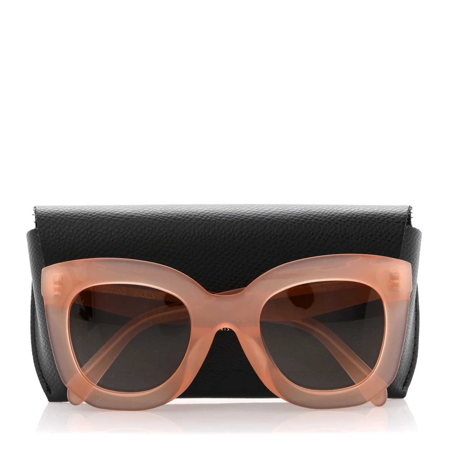 Oversized Round Sunglasses CL4005FN Peach - Image 8