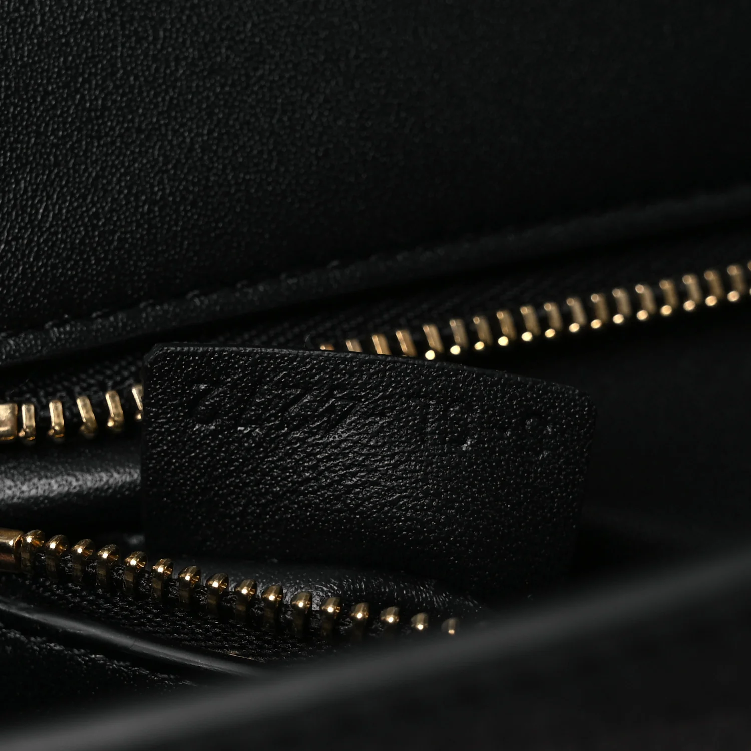 Sequin Asymetric Clutch Black White - Image 7