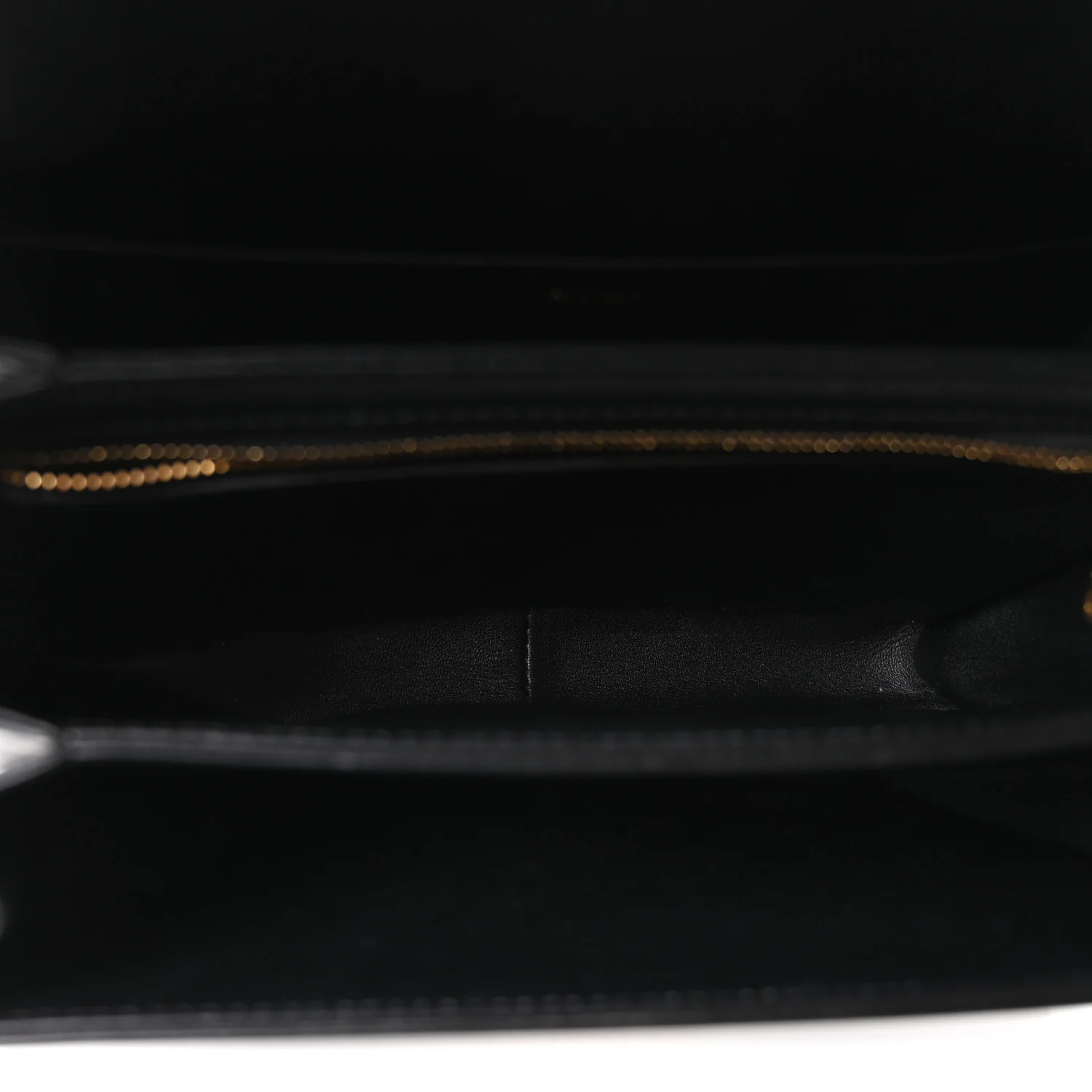 Shiny Calfskin Medium Triomphe Black - Image 5