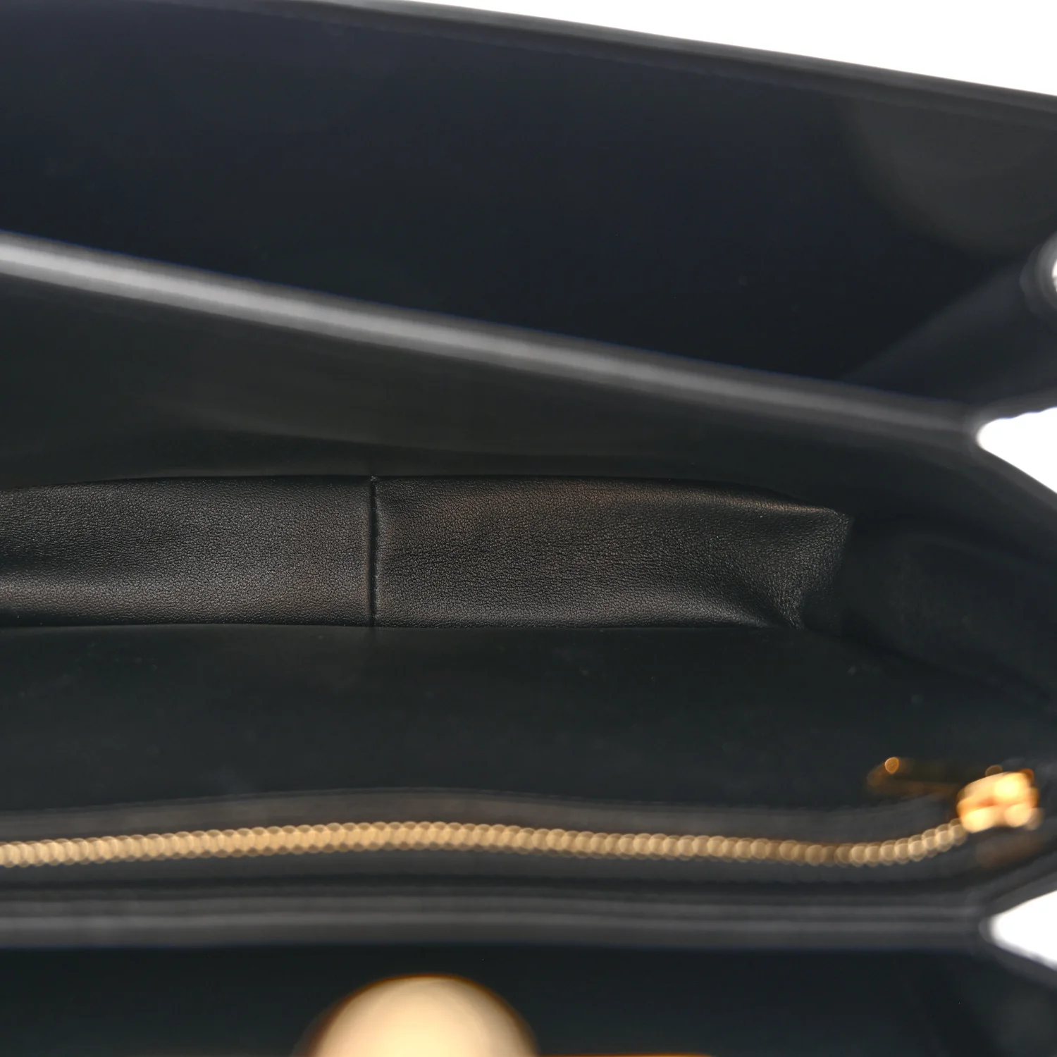Shiny Calfskin Medium Triomphe Black - Image 5