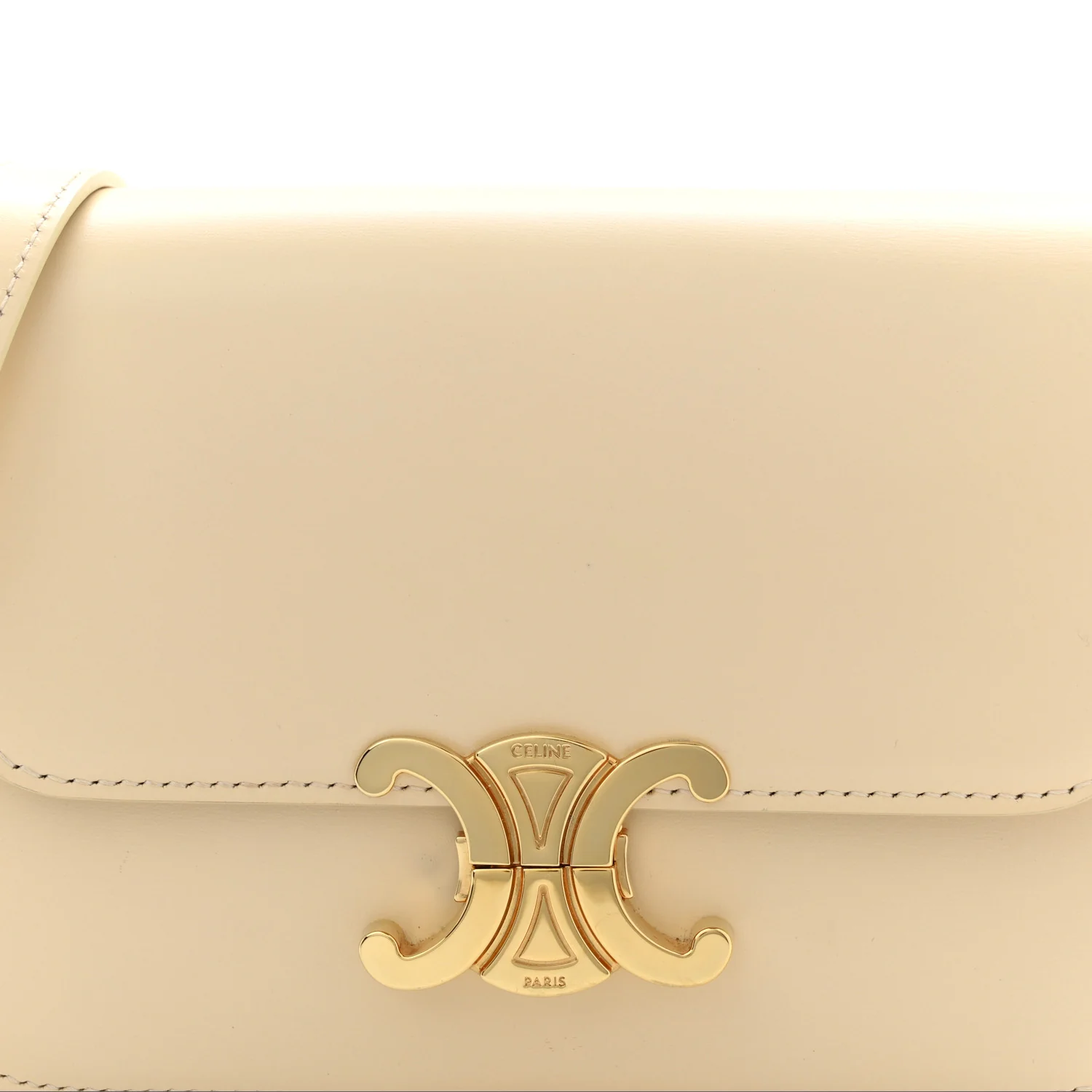 Shiny Calfskin Nano Triomphe Nude - Image 7