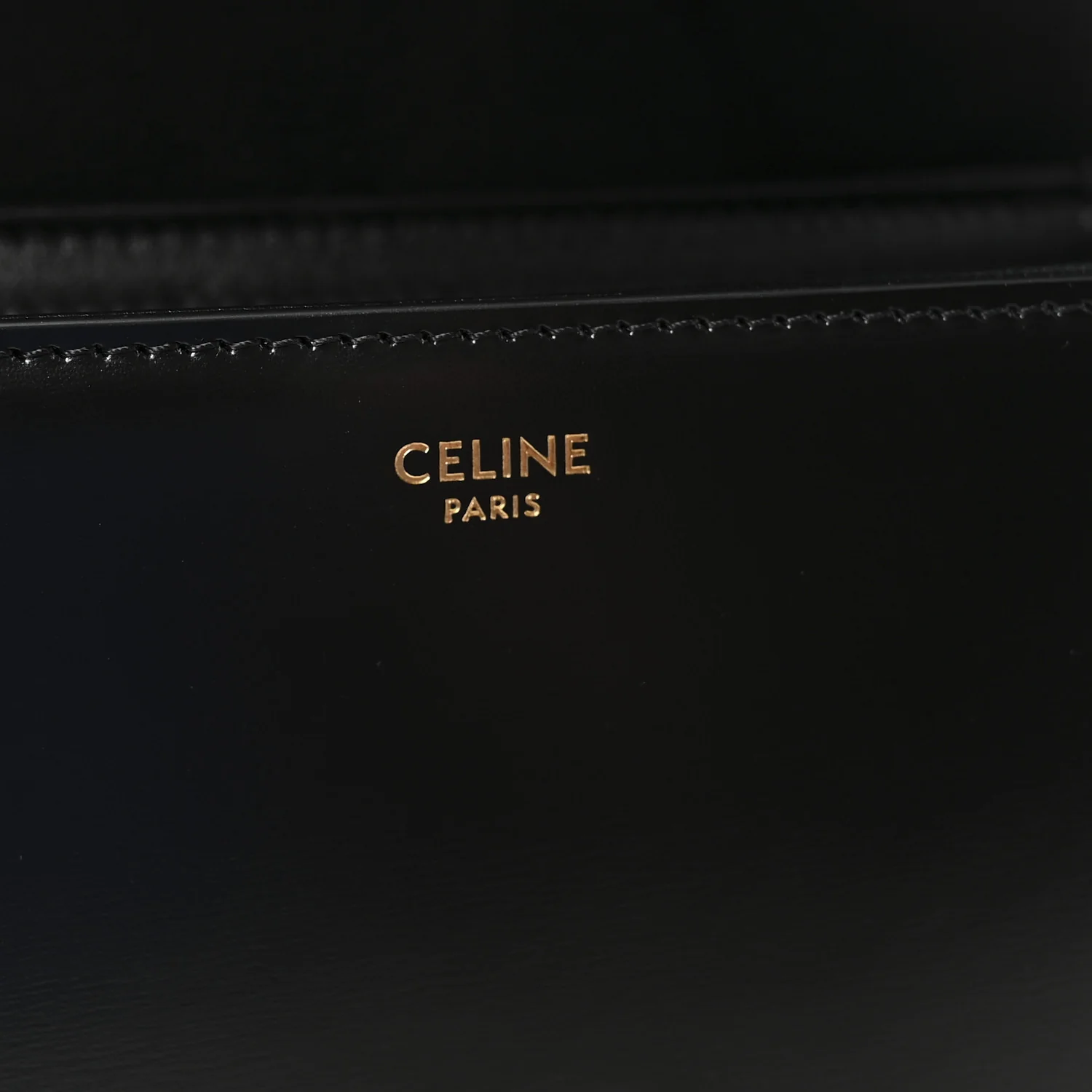 Shiny Calfskin Teen Triomphe Black - Image 6
