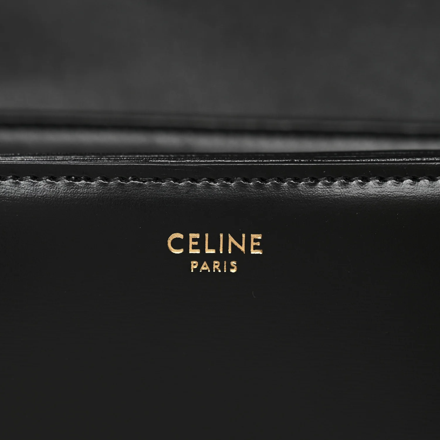Shiny Calfskin Teen Triomphe Black - Image 6