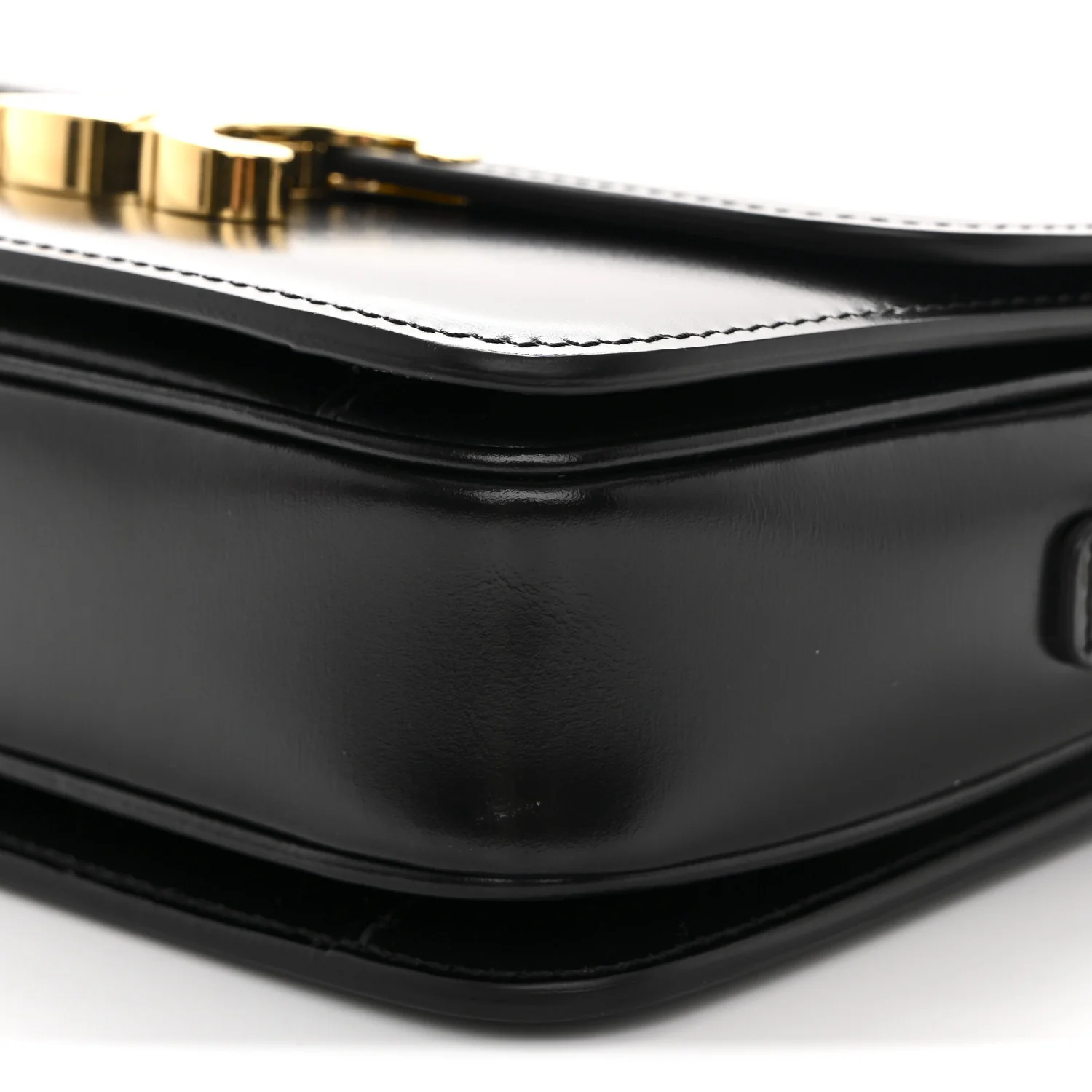 Shiny Calfskin Teen Triomphe Black - Image 10