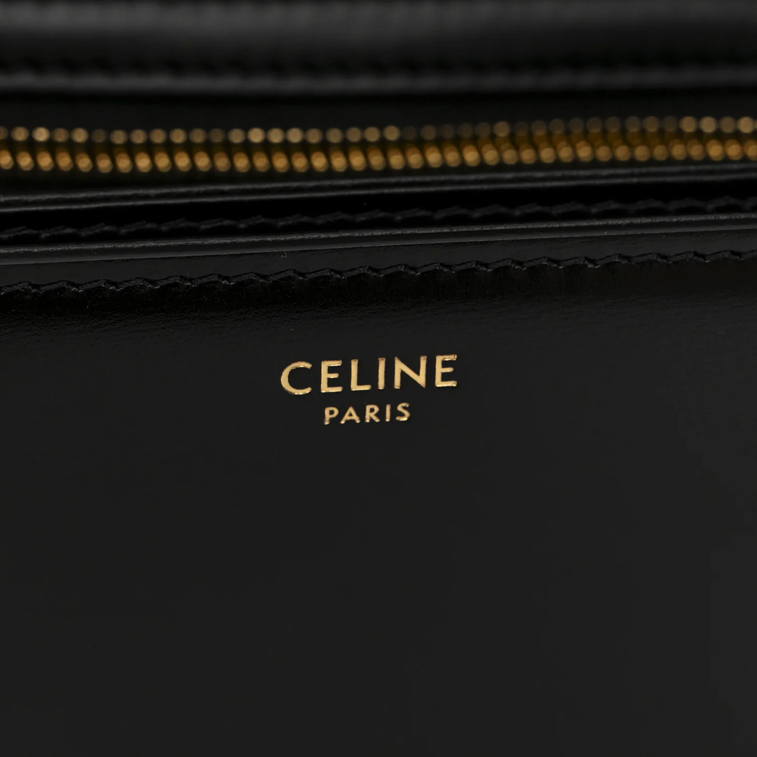 Shiny Calfskin Teen Triomphe Black - Image 6