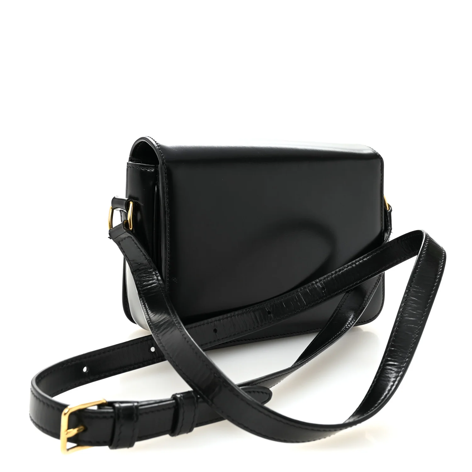 Shiny Calfskin Teen Triomphe Black - Image 3