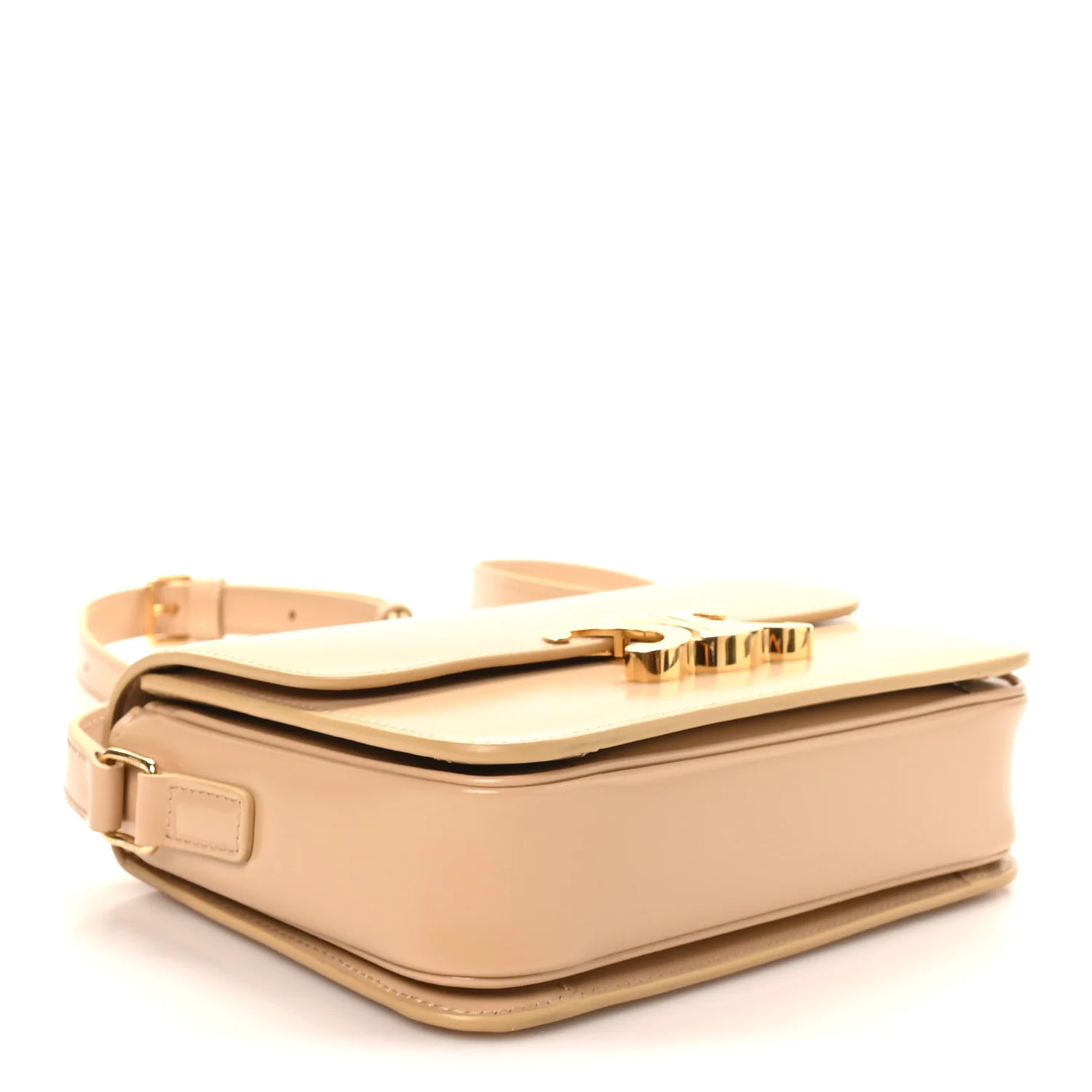 Shiny Calfskin Teen Triomphe Oat Beige - Image 4