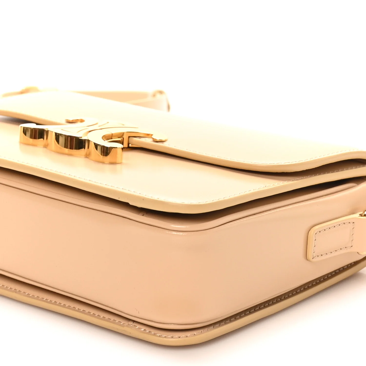 Shiny Calfskin Teen Triomphe Oat Beige - Image 9