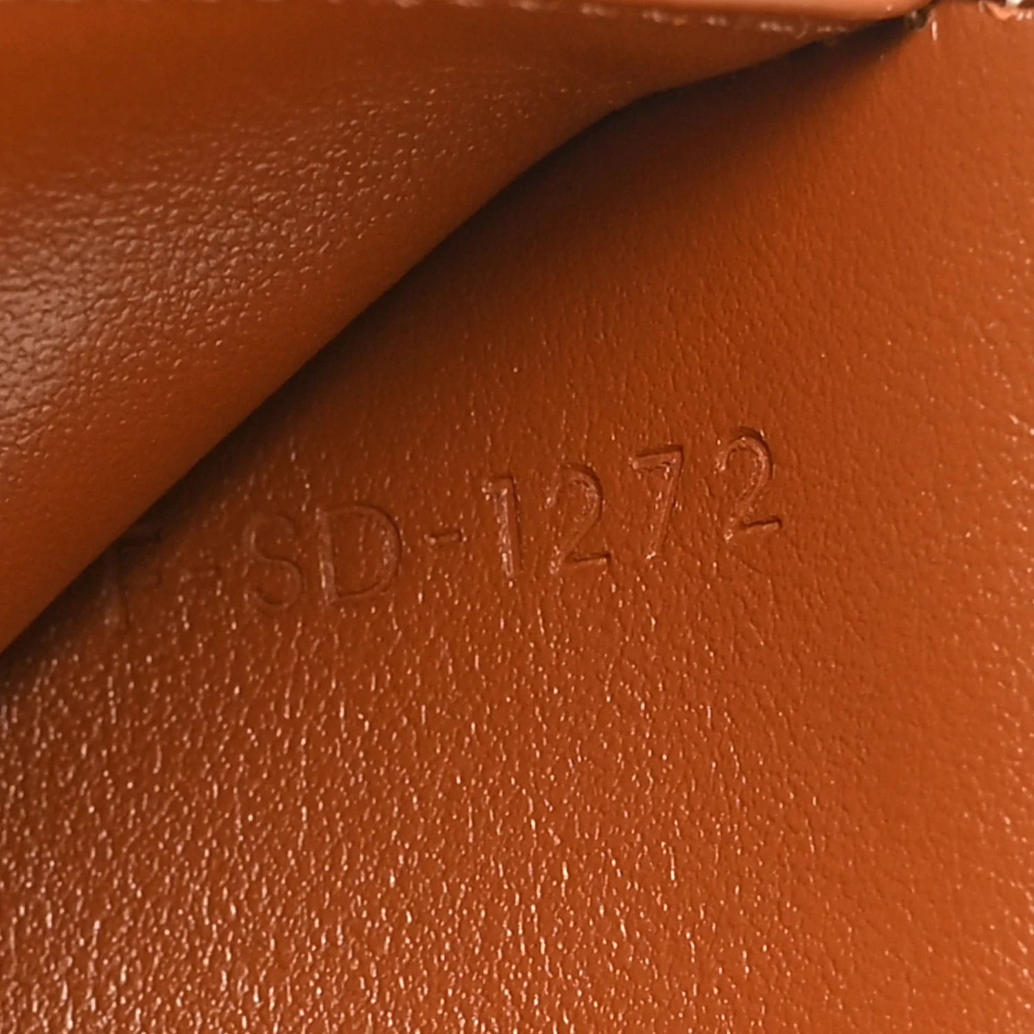 Shiny Smooth Lambskin Small Triomphe Wallet Tan - Image 6