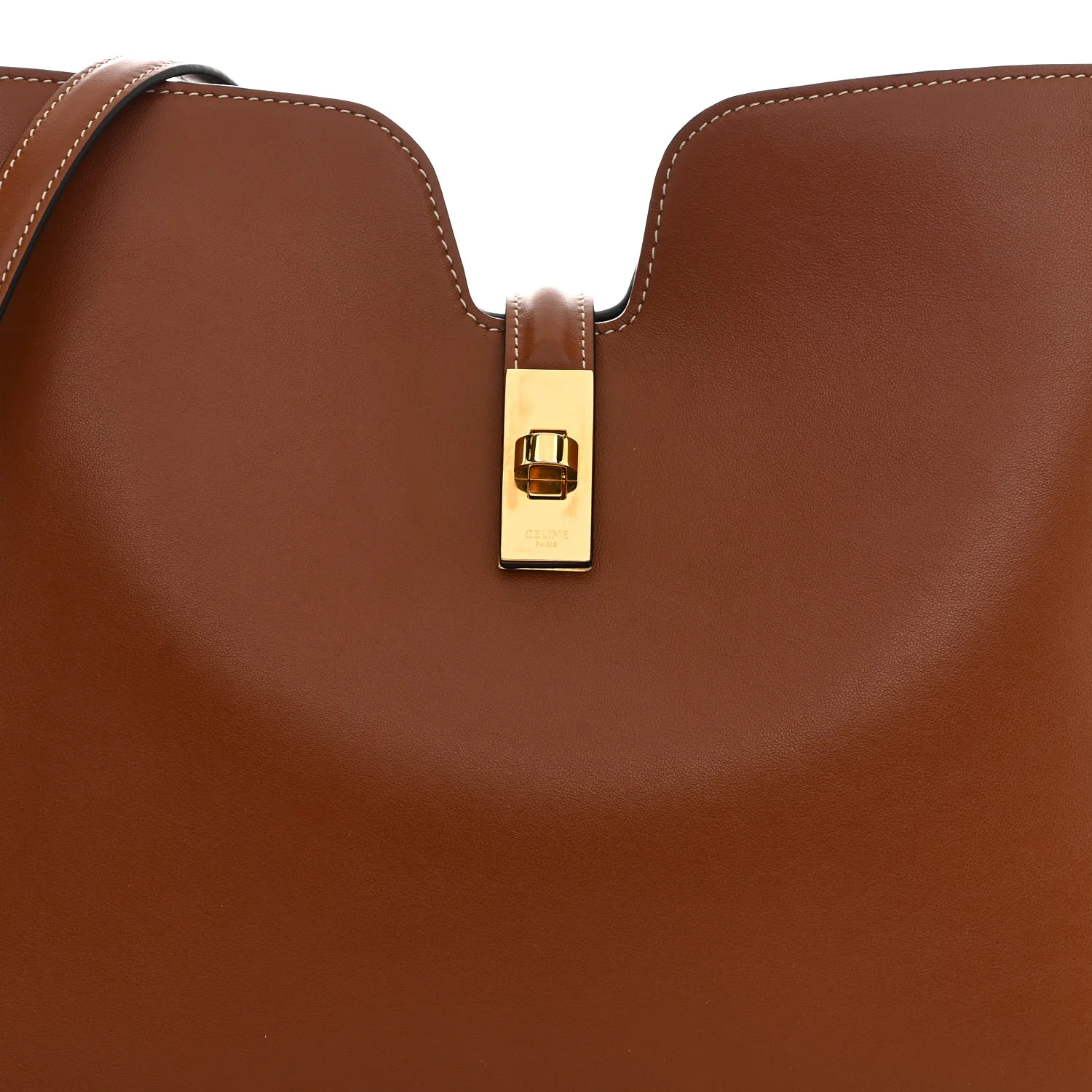 Smooth Calfskin Medium Camille 16 Soft Bag Tan - Image 7