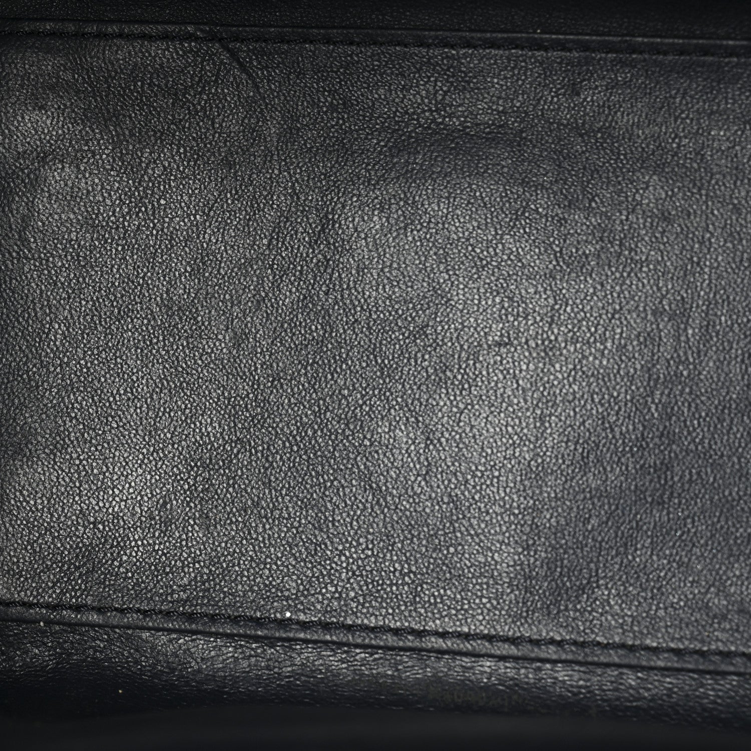 Smooth Calfskin Micro Luggage Navy Blue - Image 11