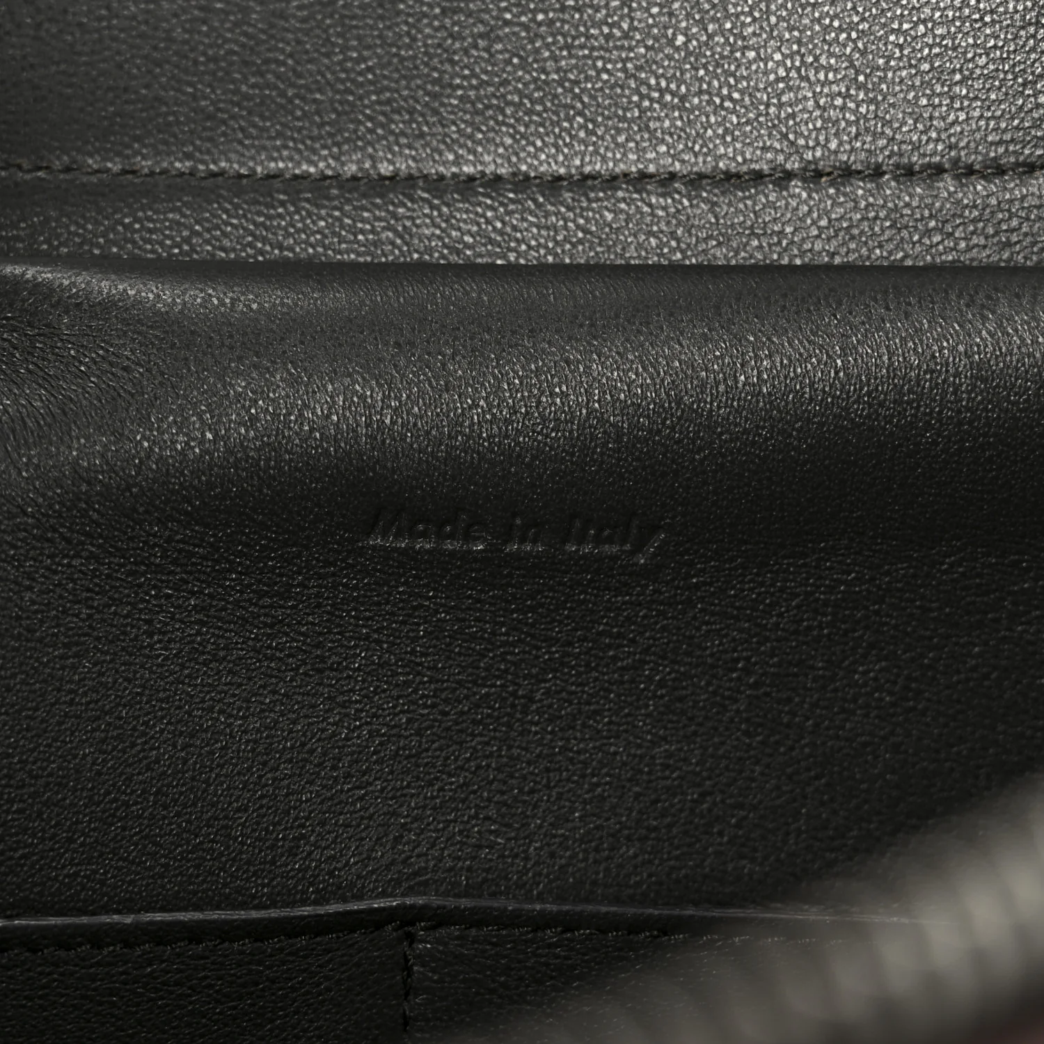 Smooth Calfskin Mini Belt Bag Dark Grey Pink - Image 6