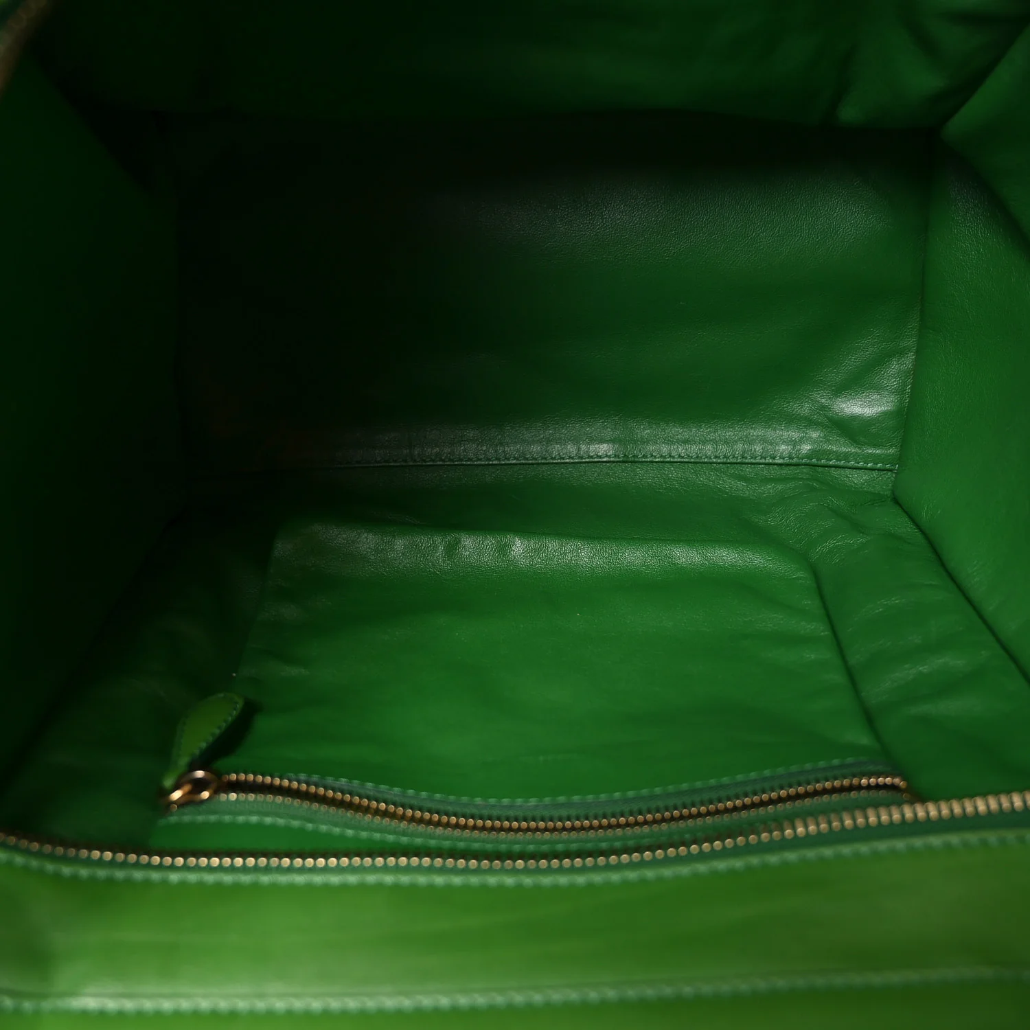 Smooth Calfskin Mini Luggage Green - Image 4