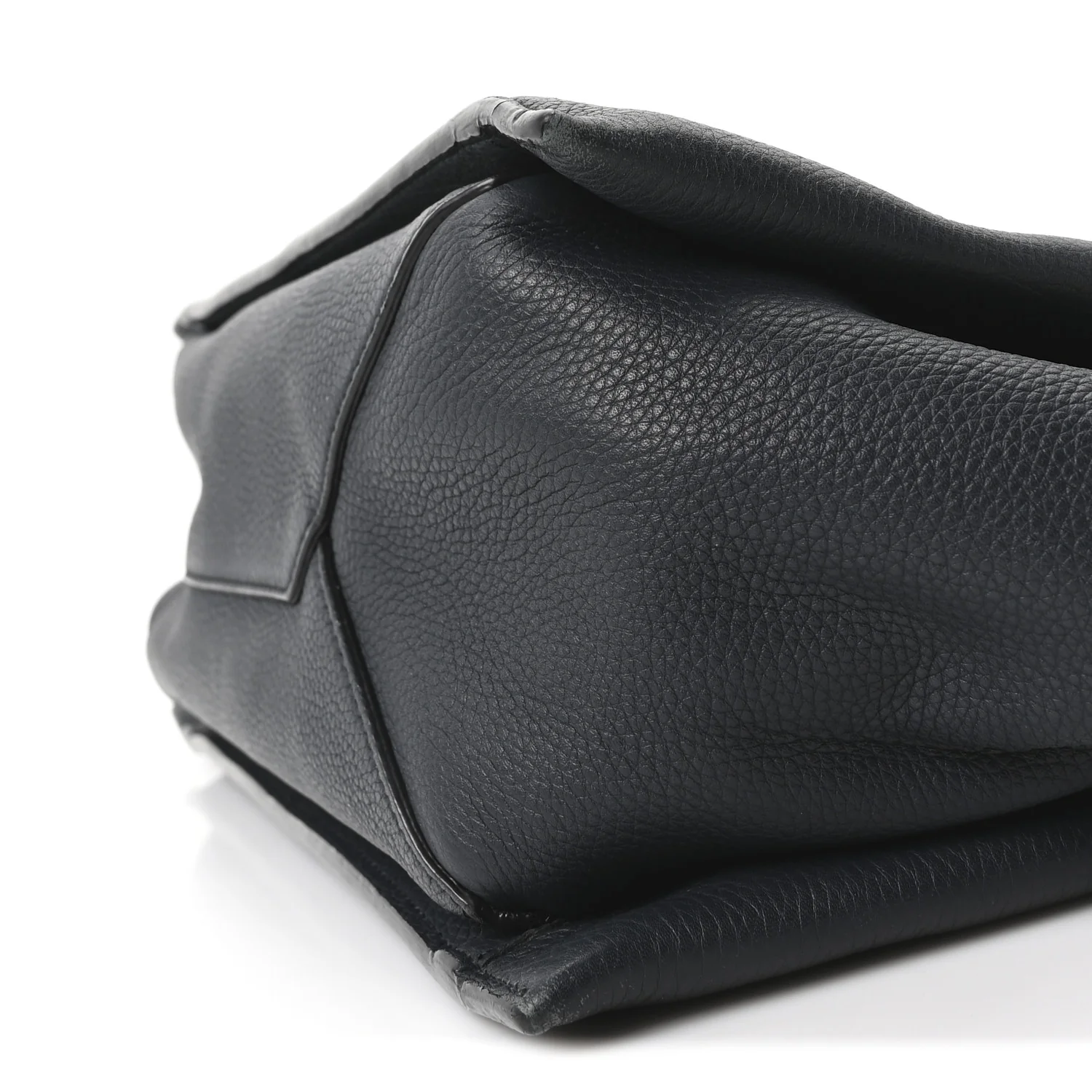 Smooth Calfskin Small Tri-Fold Bag Black - Image 9