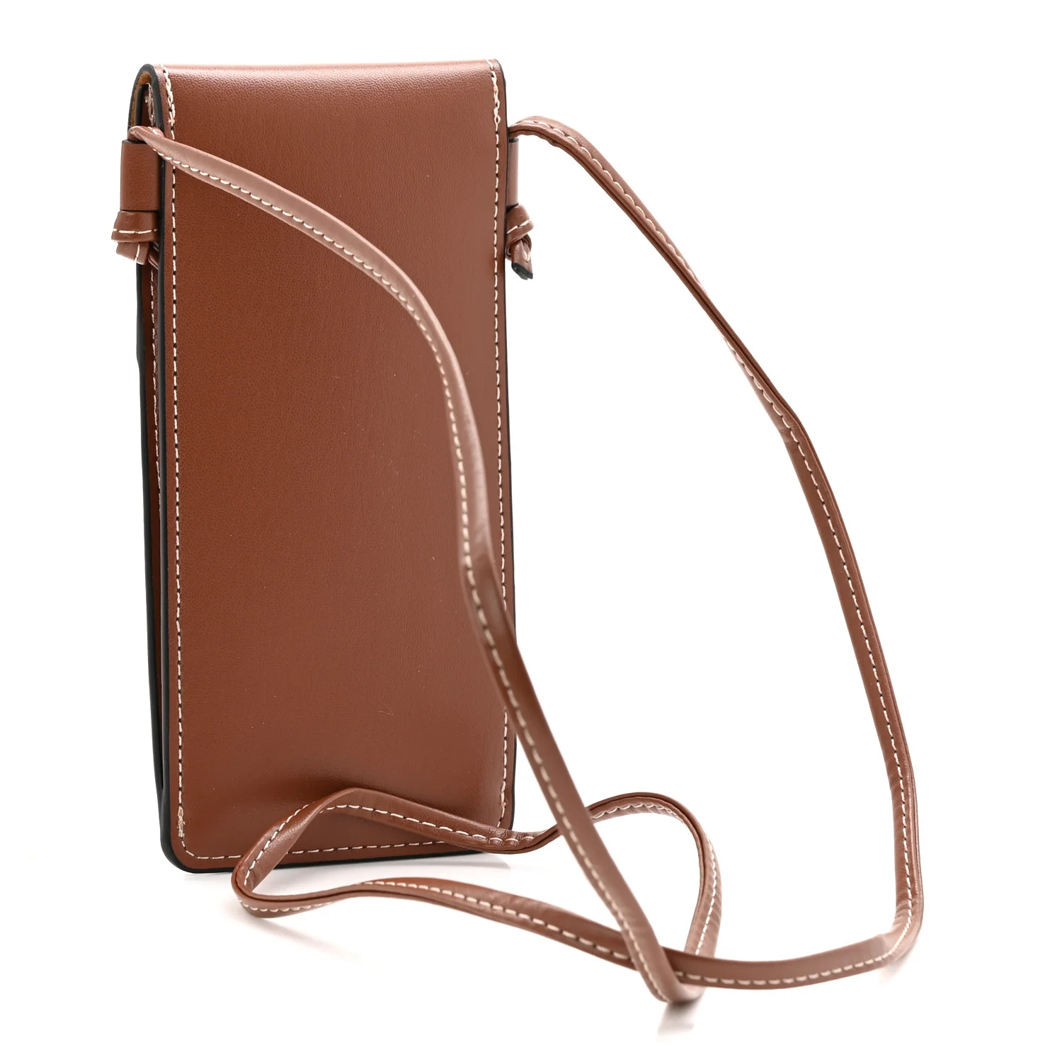 Smooth Calfskin Sunglasses Pouch Tan - Image 3