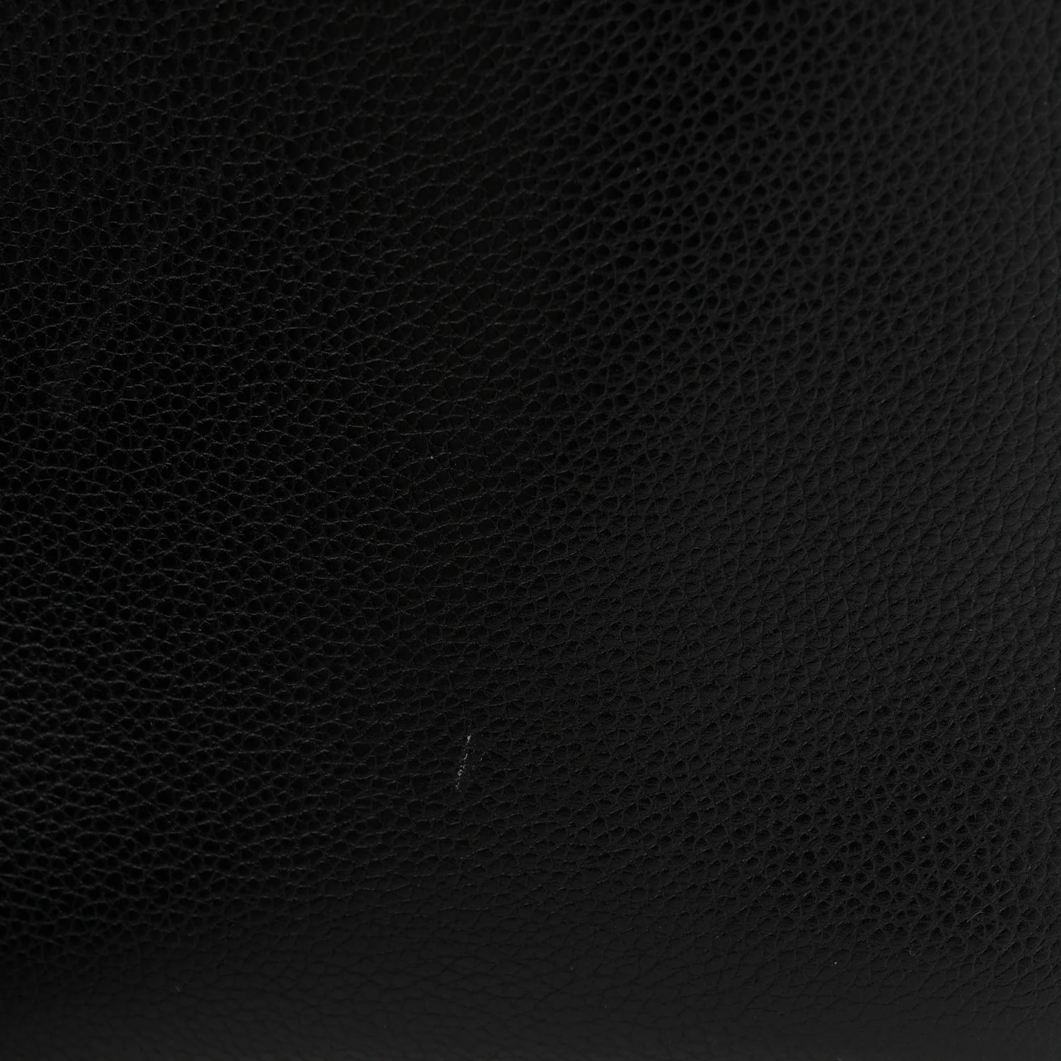 Soft Grained Calfskin Sangle Bucket Bag Black - Image 12