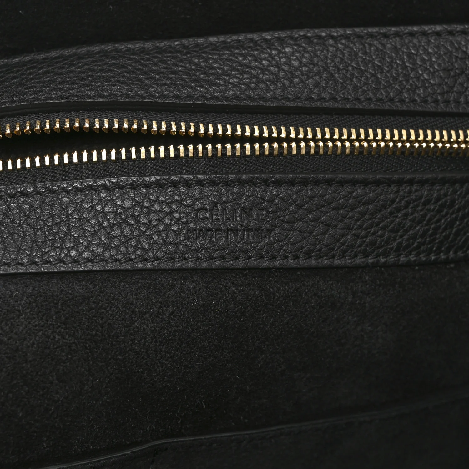 Soft Grained Calfskin Small Belt Cabas Phantom Black - Image 6
