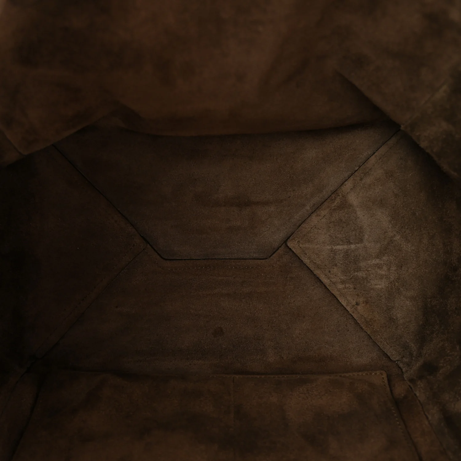 Soft Grained Calfskin Small Belt Cabas Phantom Taupe - Image 5