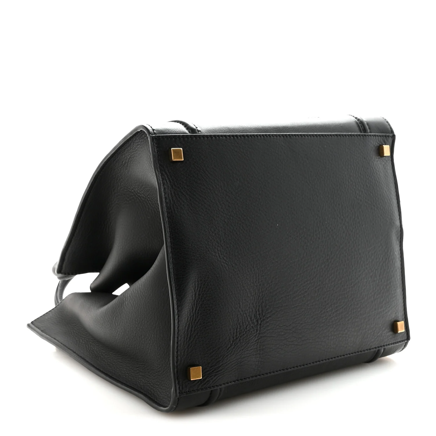 Supple Calfskin Medium Phantom Luggage Black - Image 4
